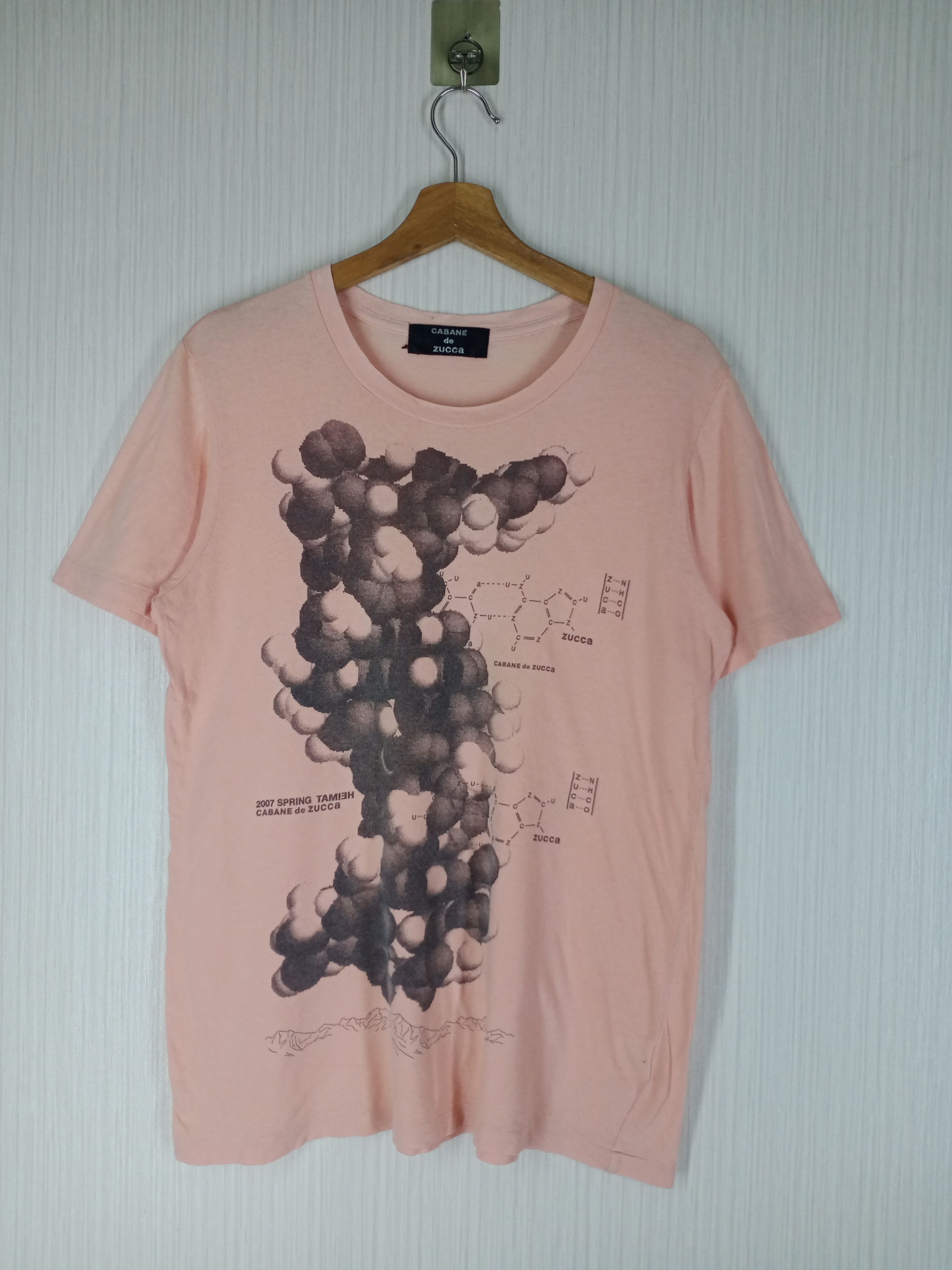CABANE de ZUCCa Vintage Cabane De Zucca DNA Tshirt Size US M / EU 48-50 / 2 - 1 Thumbnail