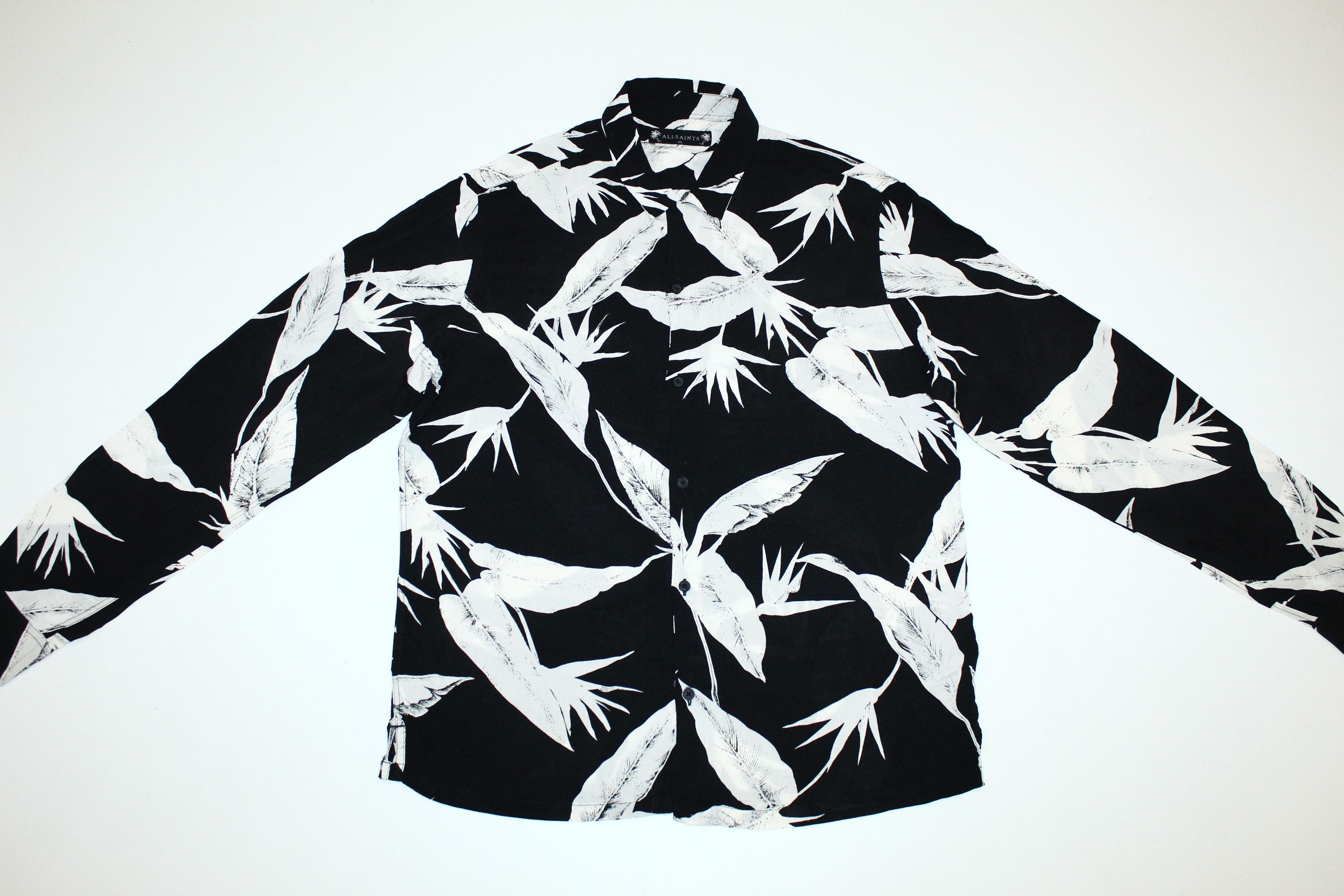 Allsaints Allsaints Virginia L/S Viscose Shirt Size US XL / EU 56 / 4 - 2 Thumbnail