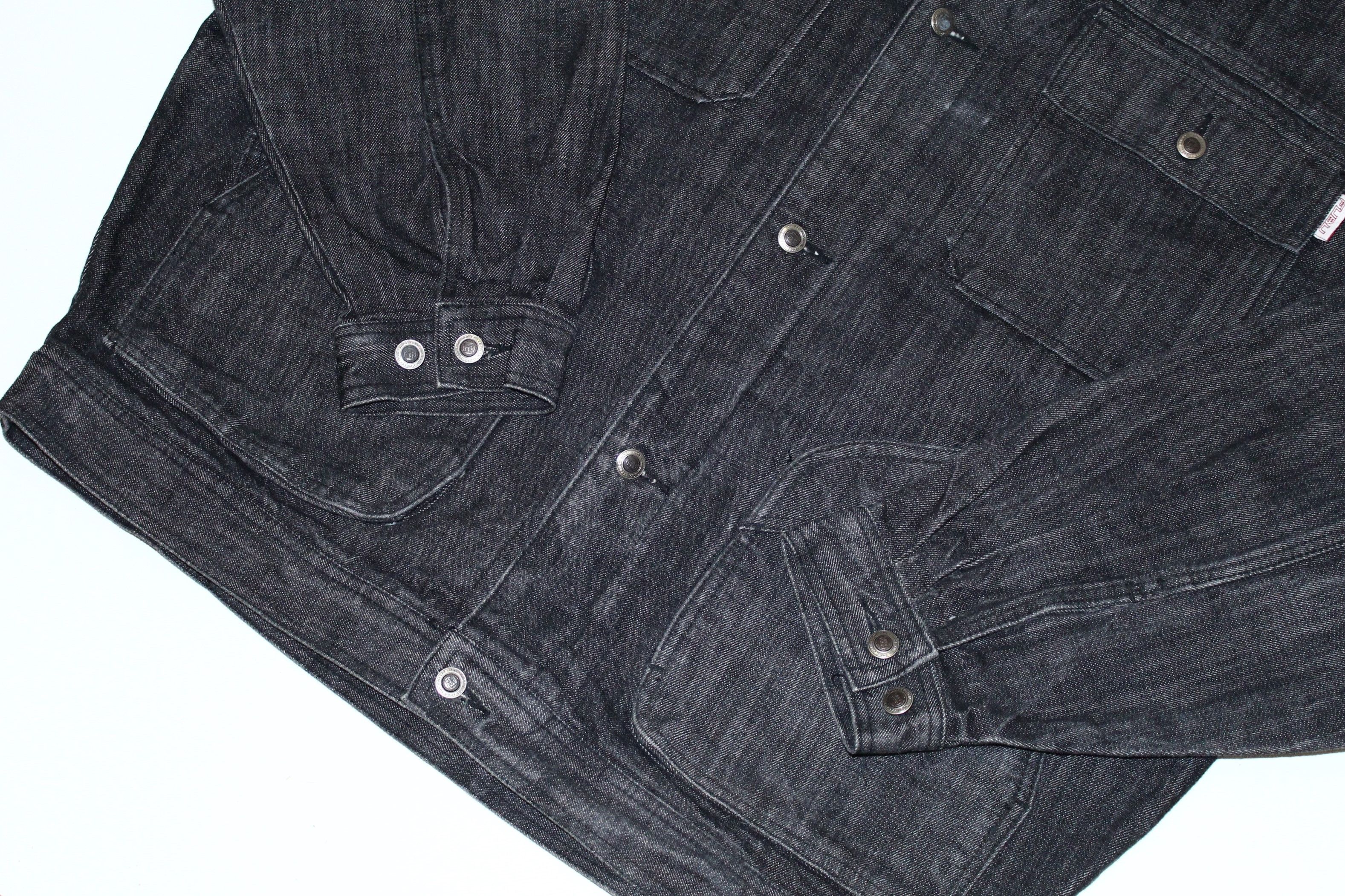 Fubu VTG🔥OG Fubu The Collection Raw Denim Work Jacket Size US XXL / EU 58 / 5 - 3 Thumbnail