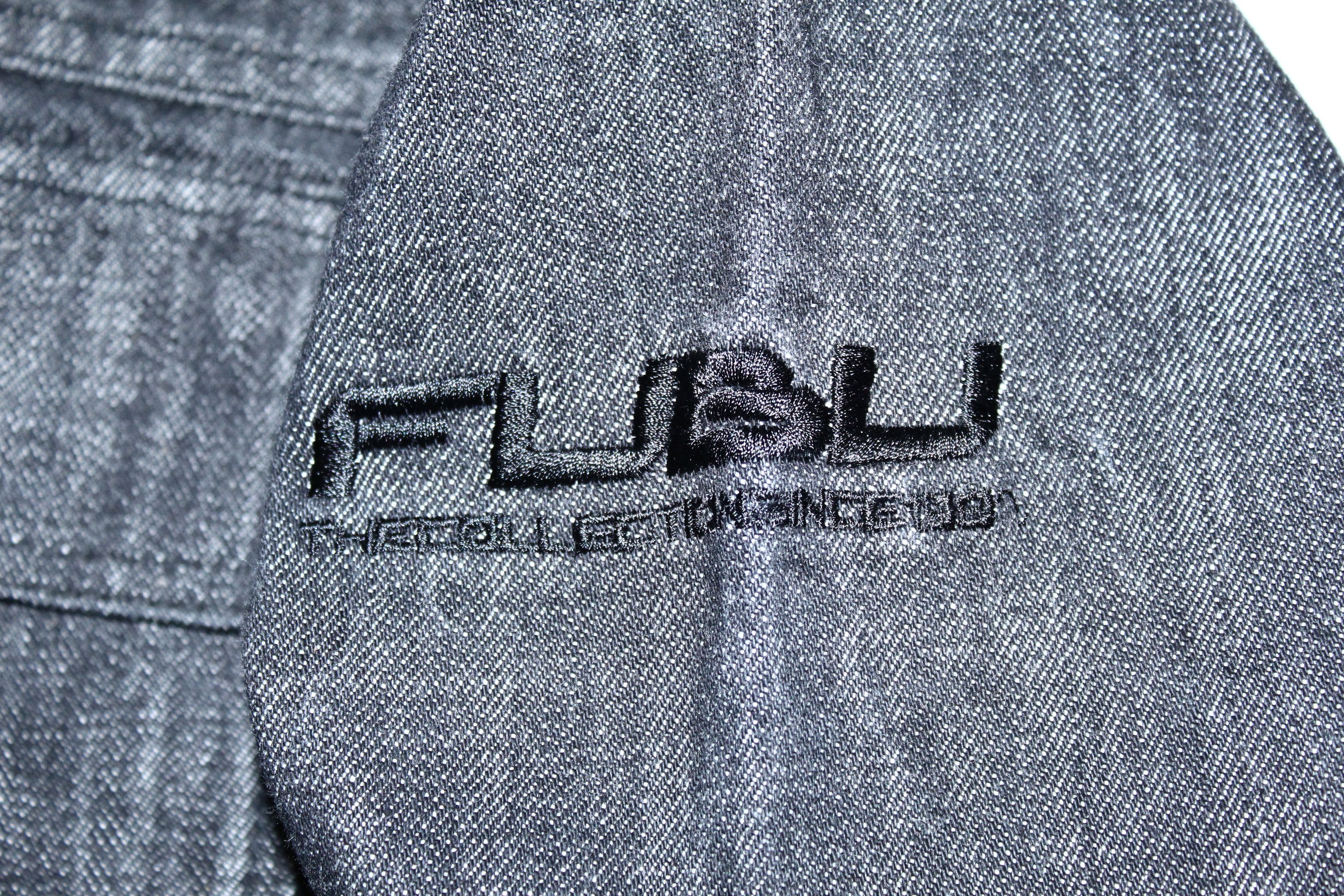 Fubu VTG🔥OG Fubu The Collection Raw Denim Work Jacket Size US XXL / EU 58 / 5 - 4 Thumbnail