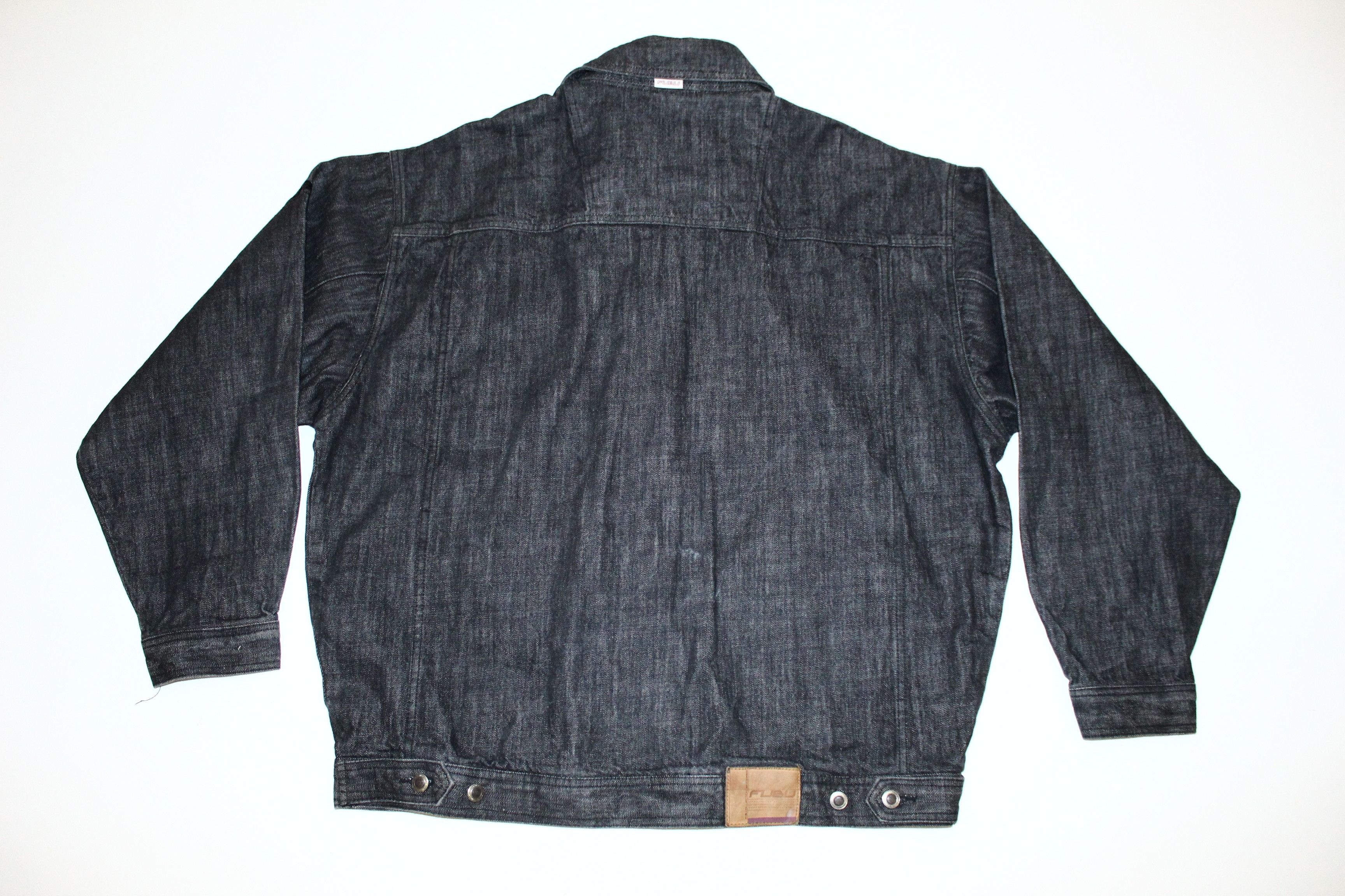 Fubu VTG🔥OG Fubu The Collection Raw Denim Work Jacket Size US XXL / EU 58 / 5 - 5 Thumbnail