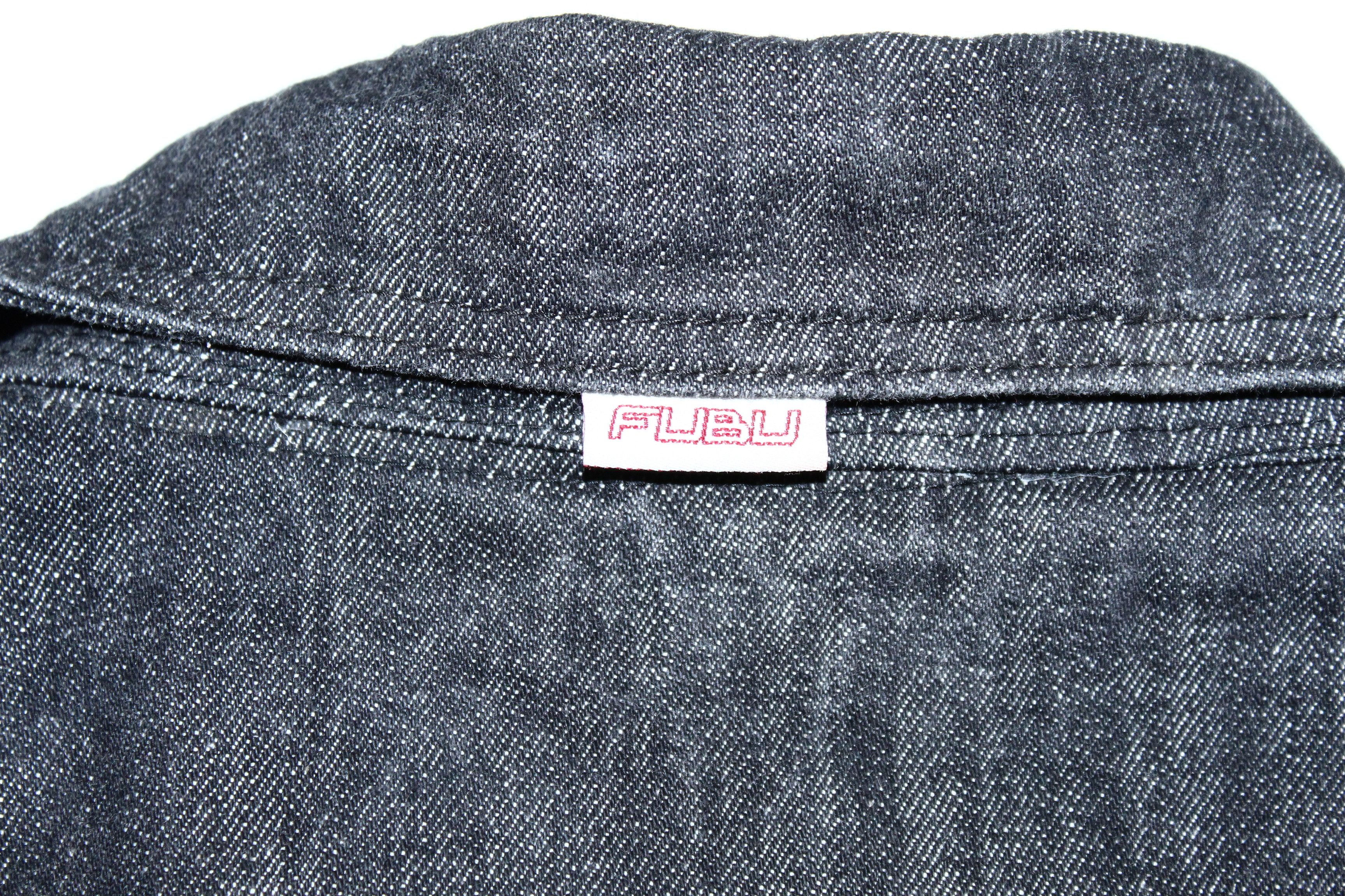 Fubu VTG🔥OG Fubu The Collection Raw Denim Work Jacket Size US XXL / EU 58 / 5 - 7 Thumbnail