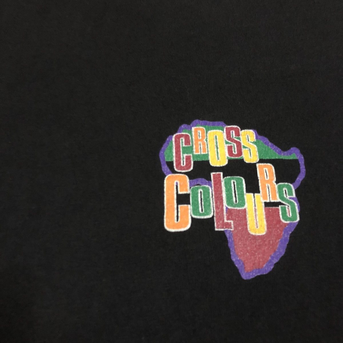 Cross Colours × Rap Tees × Vintage Vintage Cross Colours Long Sleeve 90s Size US XL / EU 56 / 4 - 4 Thumbnail