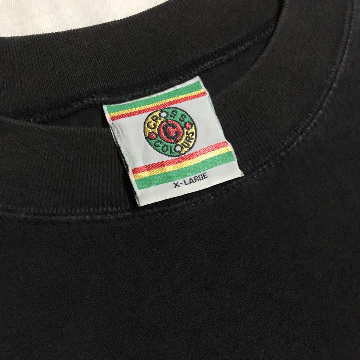 Cross Colours × Rap Tees × Vintage Vintage Cross Colours Long Sleeve 90s Size US XL / EU 56 / 4 - 2 Thumbnail