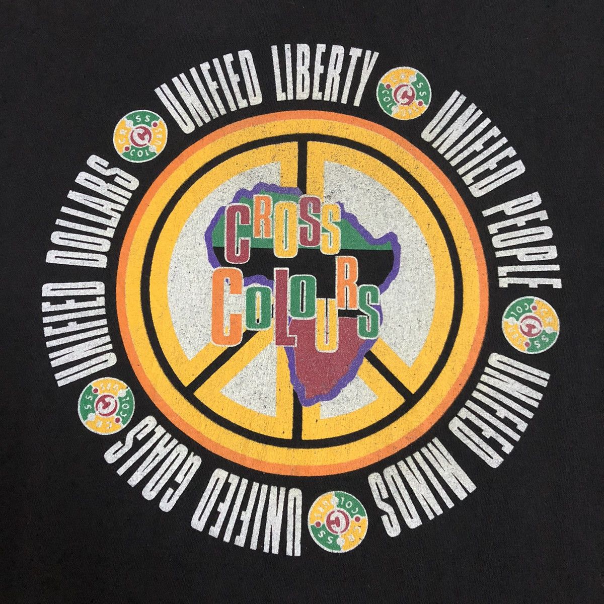 Cross Colours × Rap Tees × Vintage Vintage Cross Colours Long Sleeve 90s Size US XL / EU 56 / 4 - 10 Thumbnail