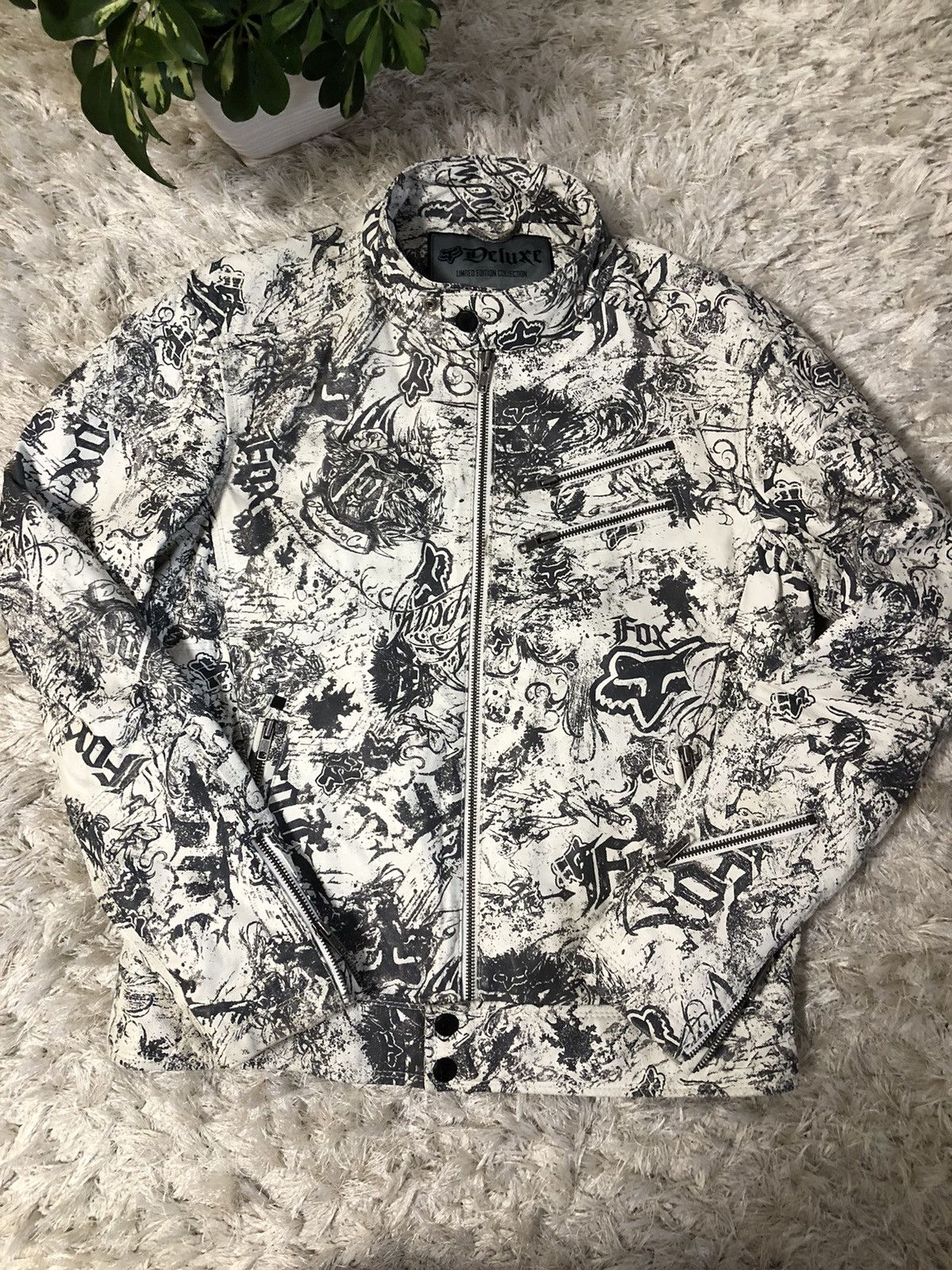 Fox Racing FOX Deluxe LIMITED Edition Collection Jacket StreetWear Size US L / EU 52-54 / 3 - 21 Thumbnail