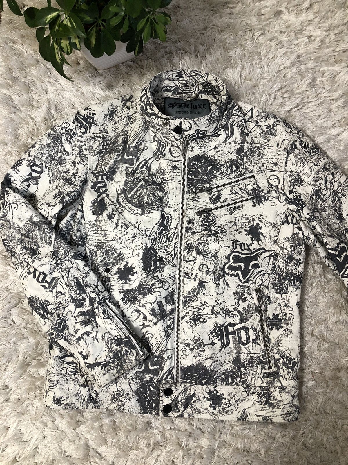 Fox Racing FOX Deluxe LIMITED Edition Collection Jacket StreetWear Size US L / EU 52-54 / 3 - 22 Thumbnail