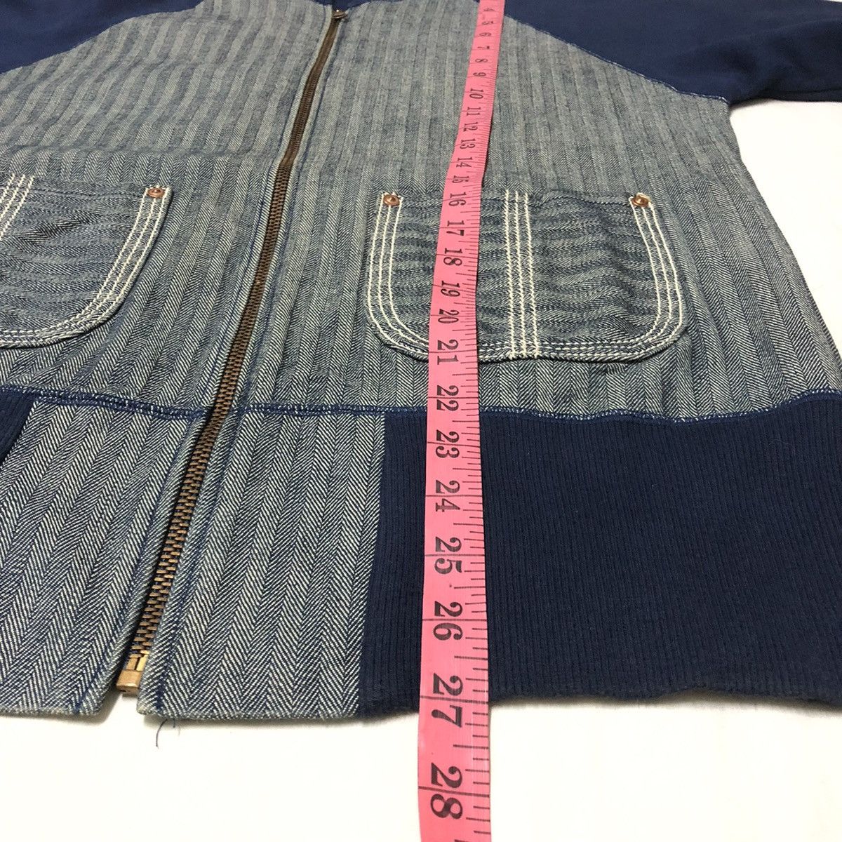 Japanese Brand Hidehiko Evisu Yamane Japan HBT Zipper Hoodie Size US S / EU 44-46 / 1 - 12 Thumbnail