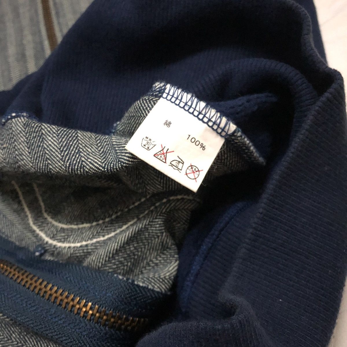 Japanese Brand Hidehiko Evisu Yamane Japan HBT Zipper Hoodie Size US S / EU 44-46 / 1 - 3 Thumbnail