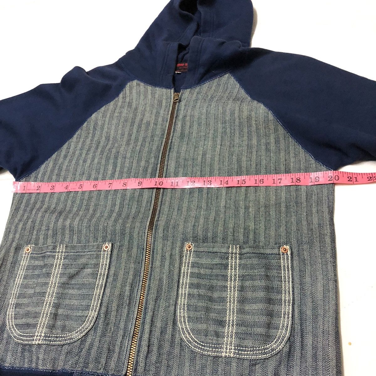 Japanese Brand Hidehiko Evisu Yamane Japan HBT Zipper Hoodie Size US S / EU 44-46 / 1 - 11 Thumbnail