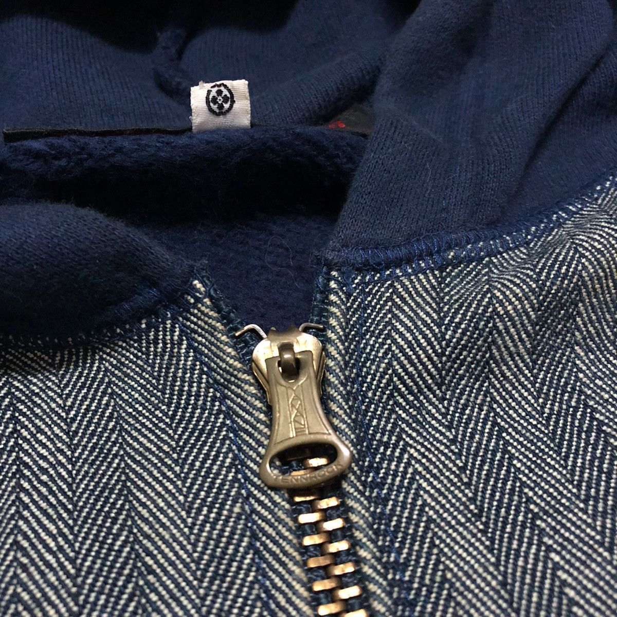 Japanese Brand Hidehiko Evisu Yamane Japan HBT Zipper Hoodie Size US S / EU 44-46 / 1 - 5 Thumbnail