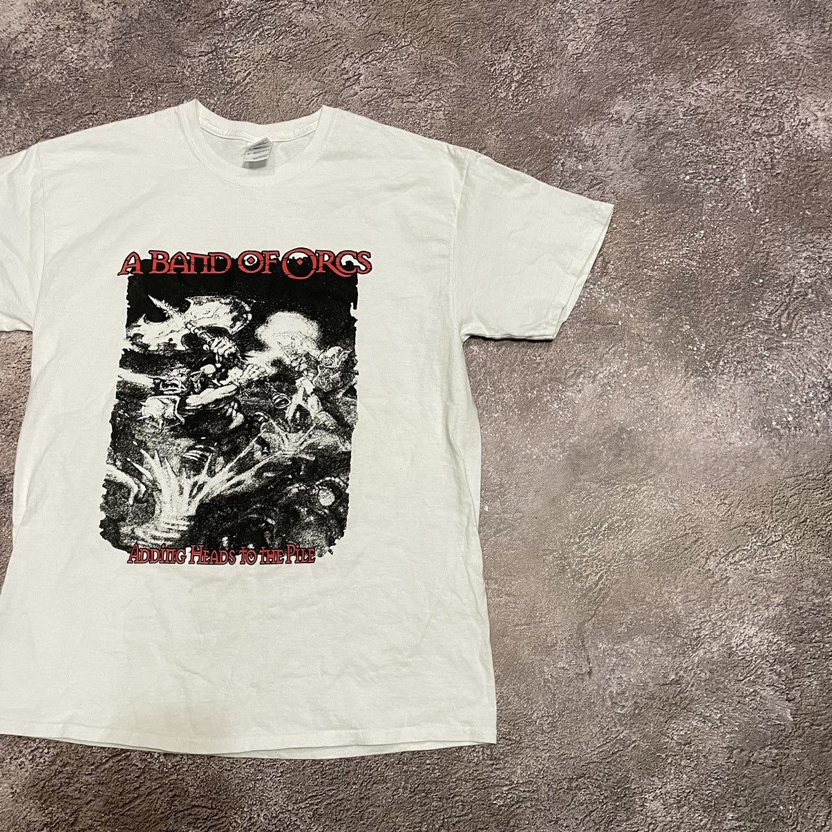 Vintage Vintage Y2K Horror Graphic Tee Dark Grunge Streetwear Slim L Size US L / EU 52-54 / 3 - 3 Thumbnail