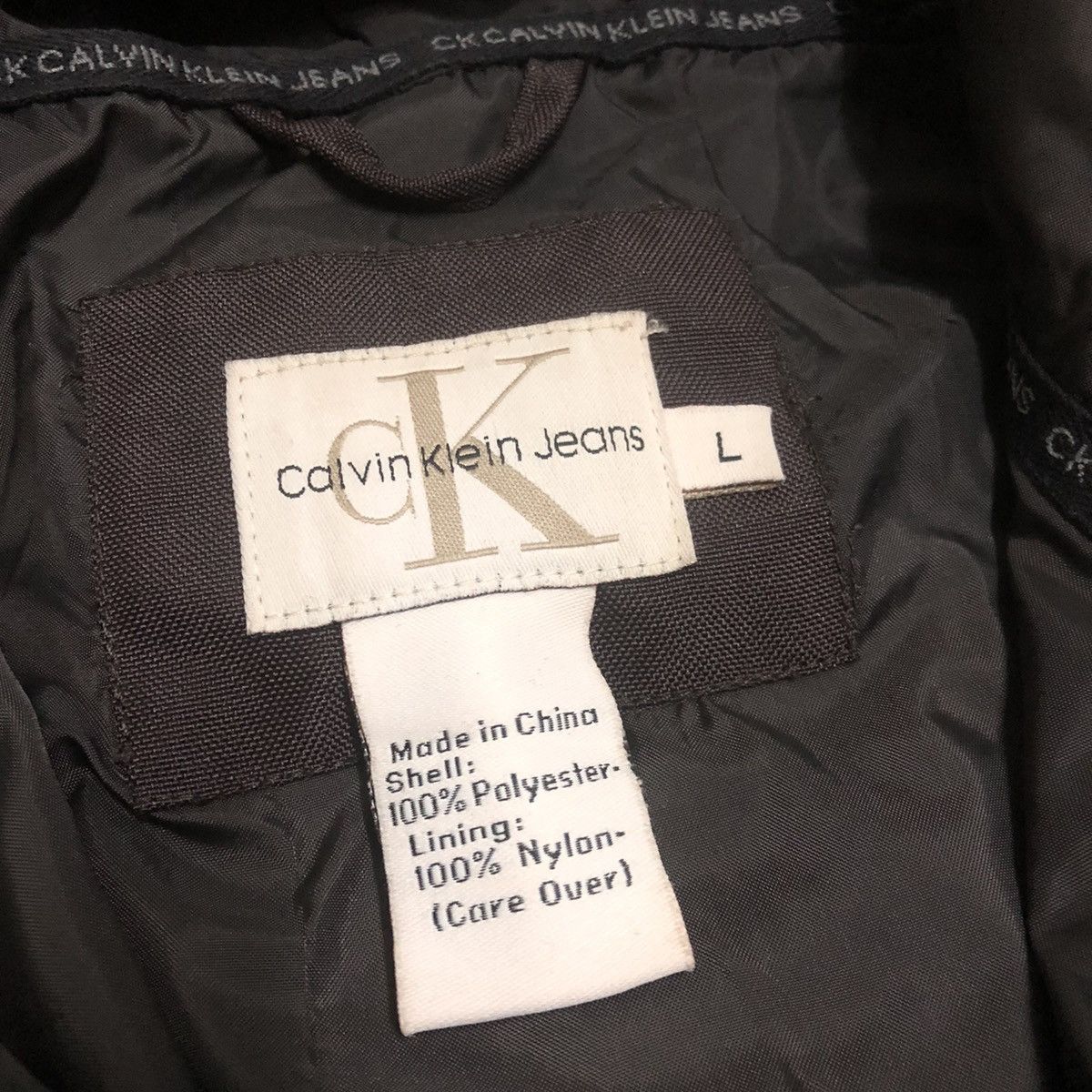 Calvin Klein × Calvin Klein 205W39NYC Vintage Calvin Klein Anorak Jacket Size US L / EU 52-54 / 3 - 2 Thumbnail
