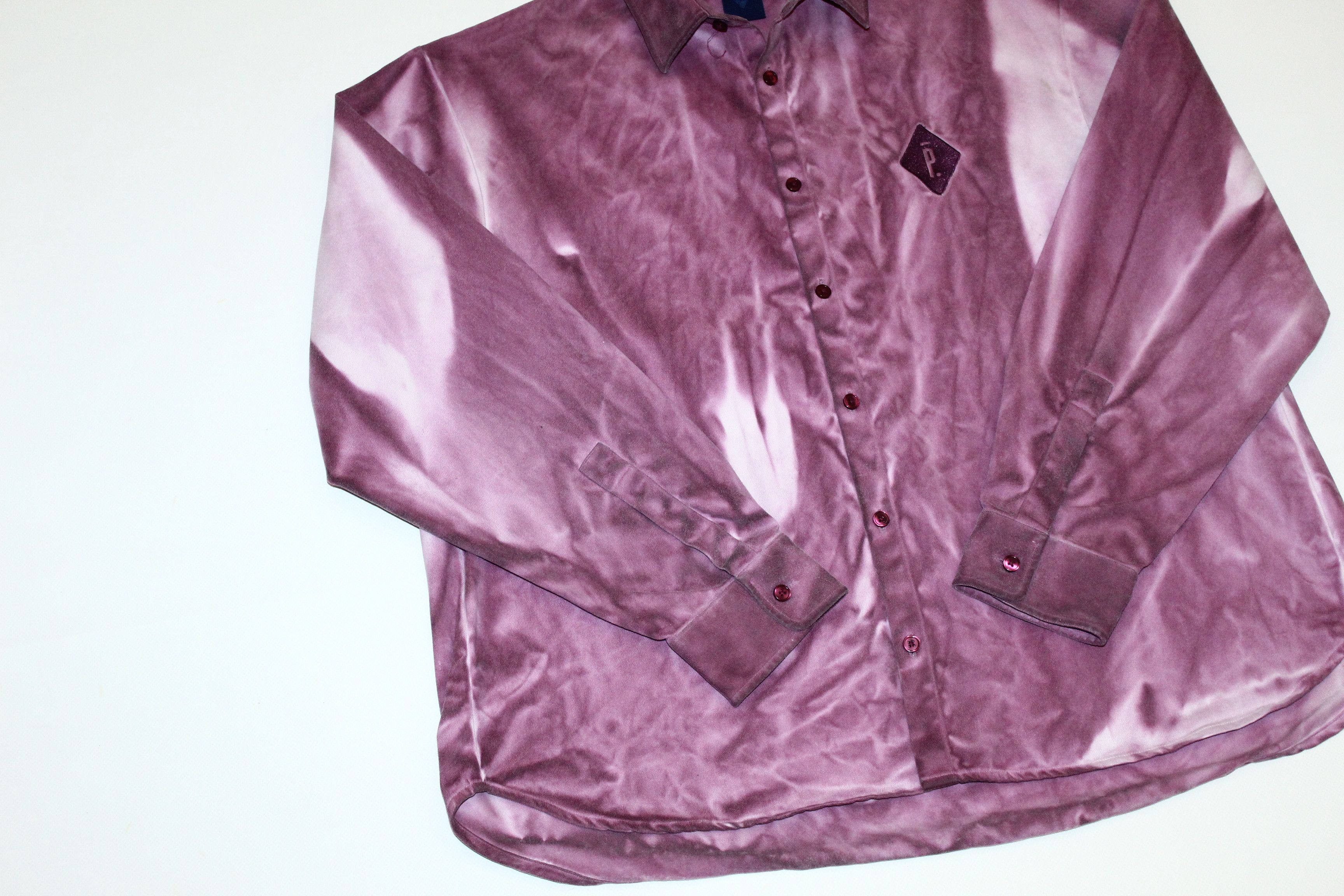 Pigalle Rare Pigalle Paris Box Logo Acid Wash Denim Over Shirt Size US L / EU 52-54 / 3 - 10 Thumbnail