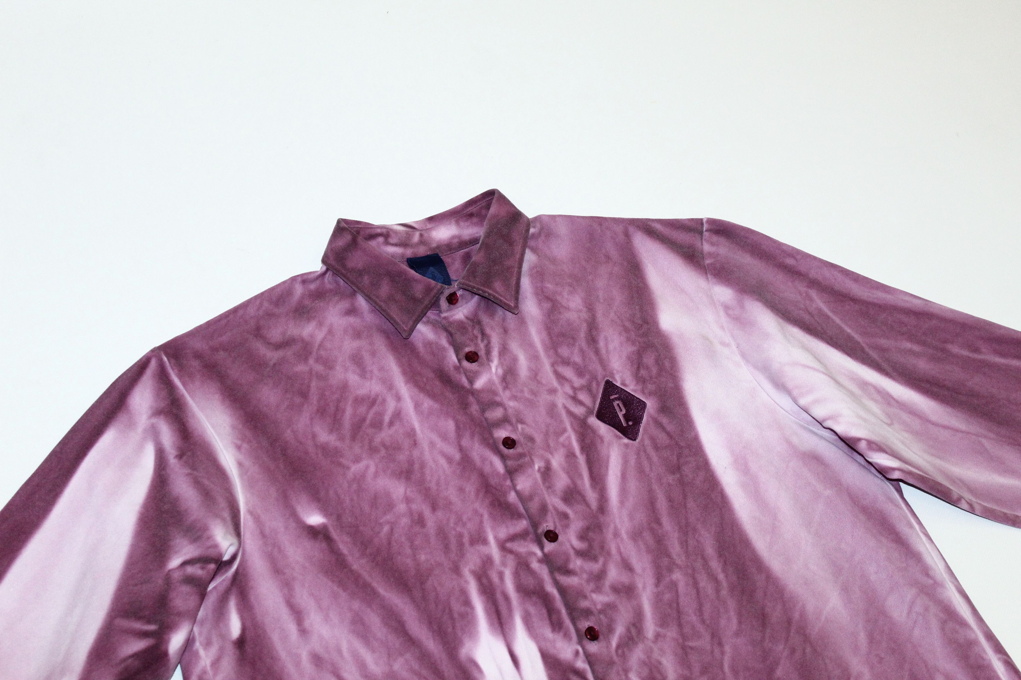 Pigalle Rare Pigalle Paris Box Logo Acid Wash Denim Over Shirt Size US L / EU 52-54 / 3 - 2 Thumbnail
