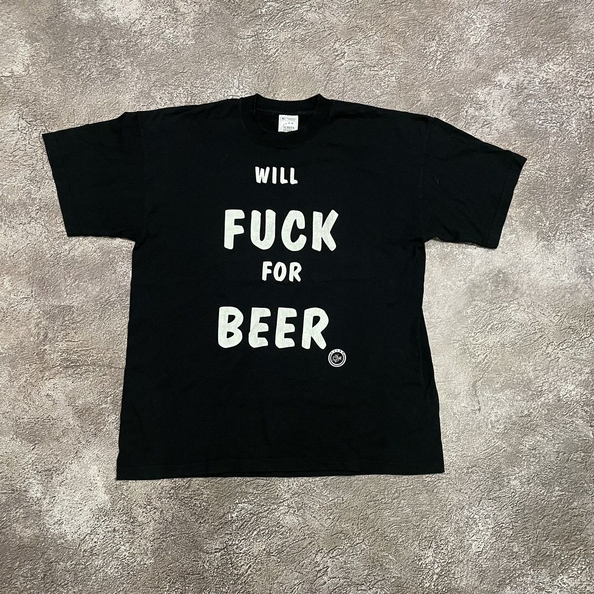 Vintage Vintage Y2K Graphic Tee Humor Streetwear Single Stitch Black Size US XL / EU 56 / 4 - 2 Thumbnail