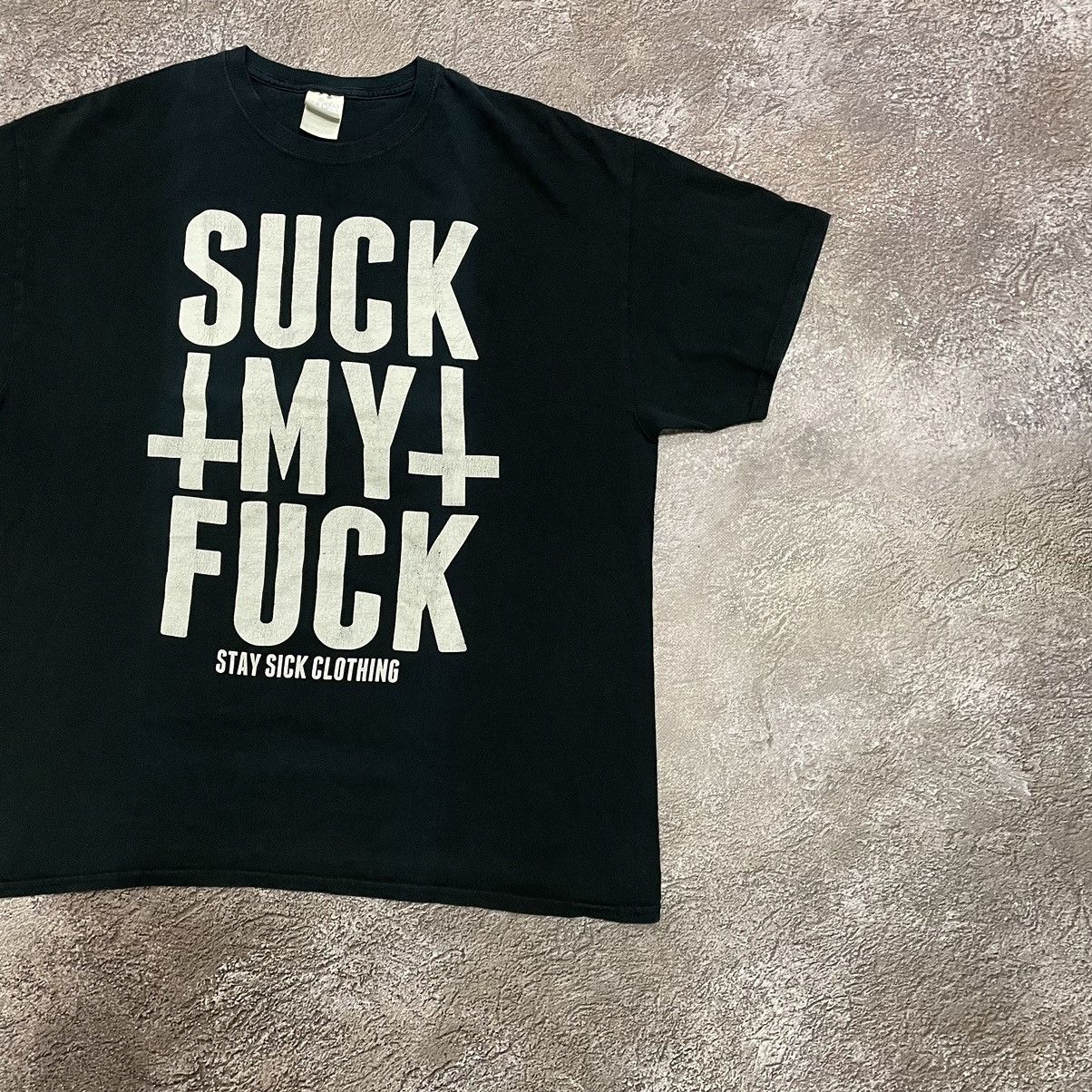 Vintage Vintage Y2K ADULT Suck Fuck Religion Cross XL Size US XL / EU 56 / 4 - 2 Thumbnail