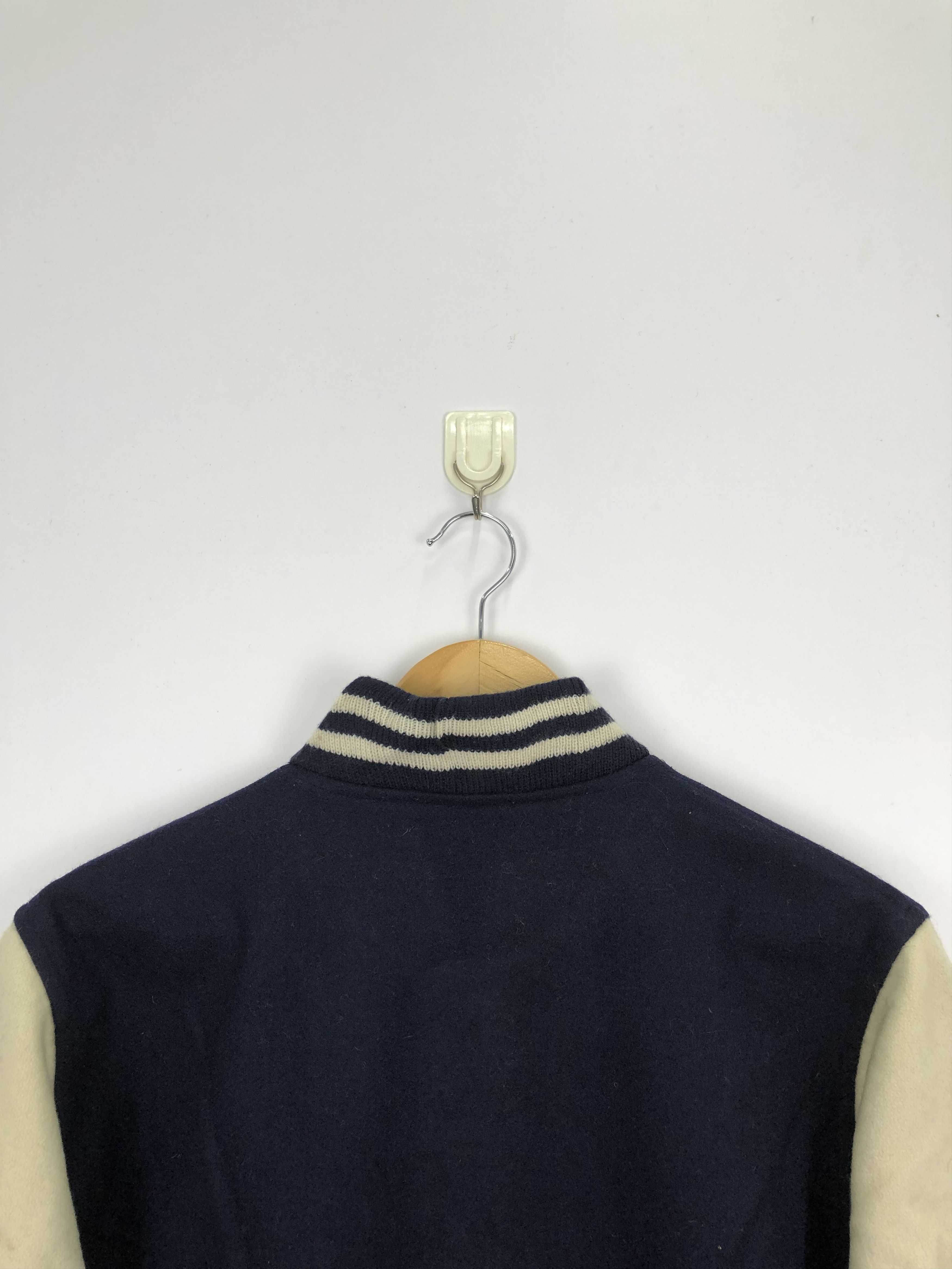 Japanese Brand × Vintage Vintage Japanese Brand Varsity Jacket Dark Blue Size US M / EU 48-50 / 2 - 5 Thumbnail