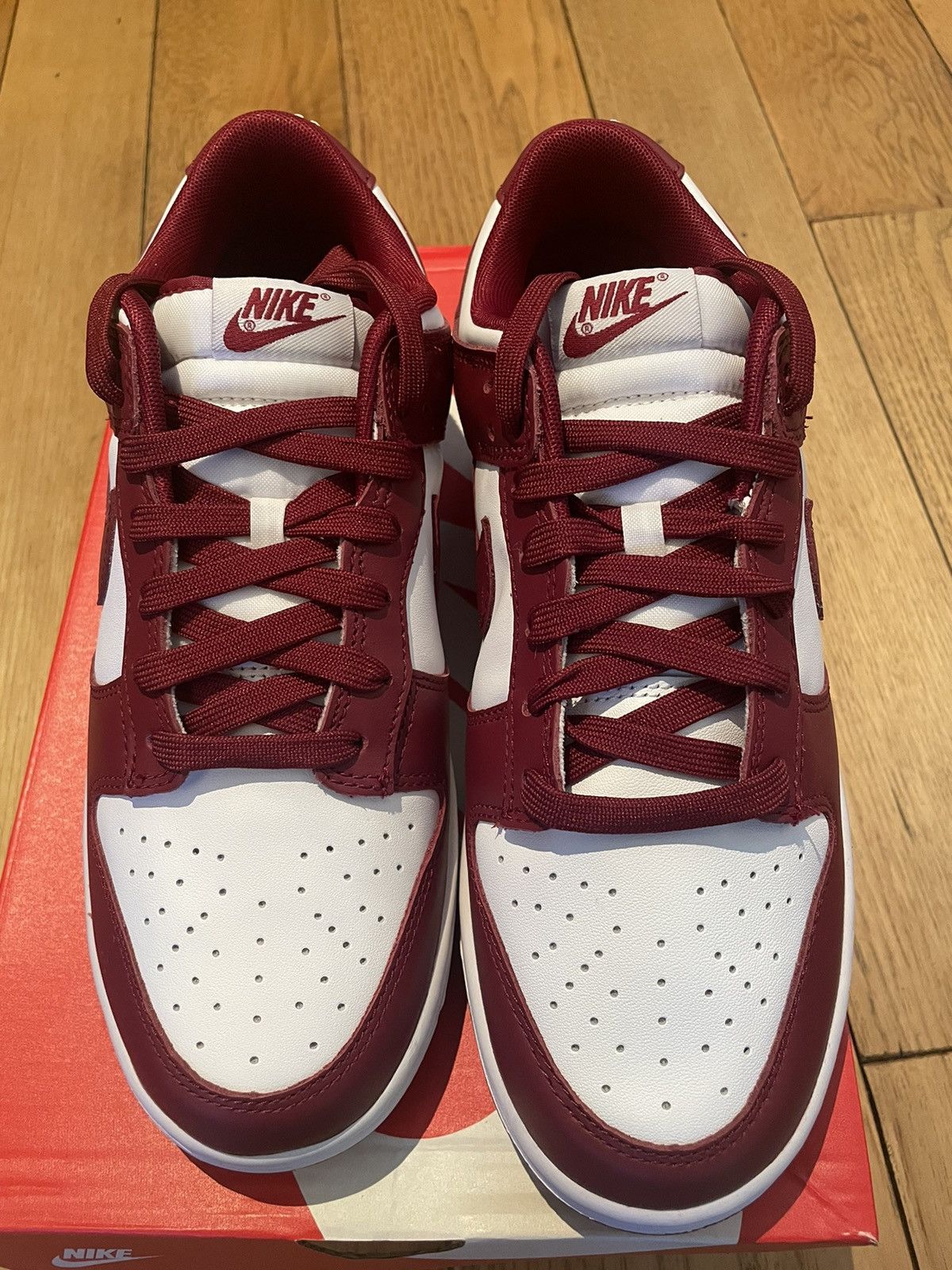 Nike Nike Dunk Low Team Red 2022 Size US 10 / EU 43 - 3 Thumbnail