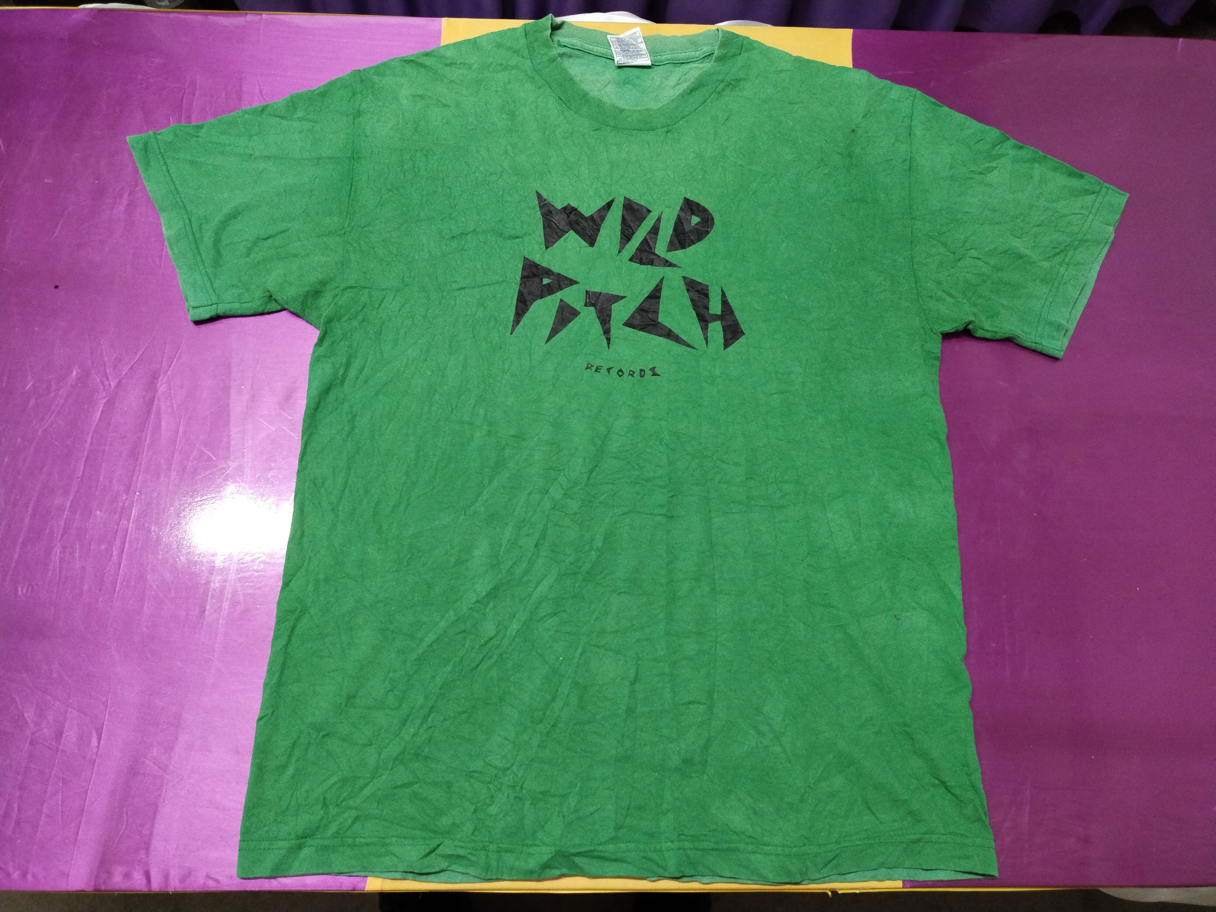 Vintage 🔥 Wild Pitch Records American Hip Hop Record Label Tee Size US M / EU 48-50 / 2 - 1 Thumbnail
