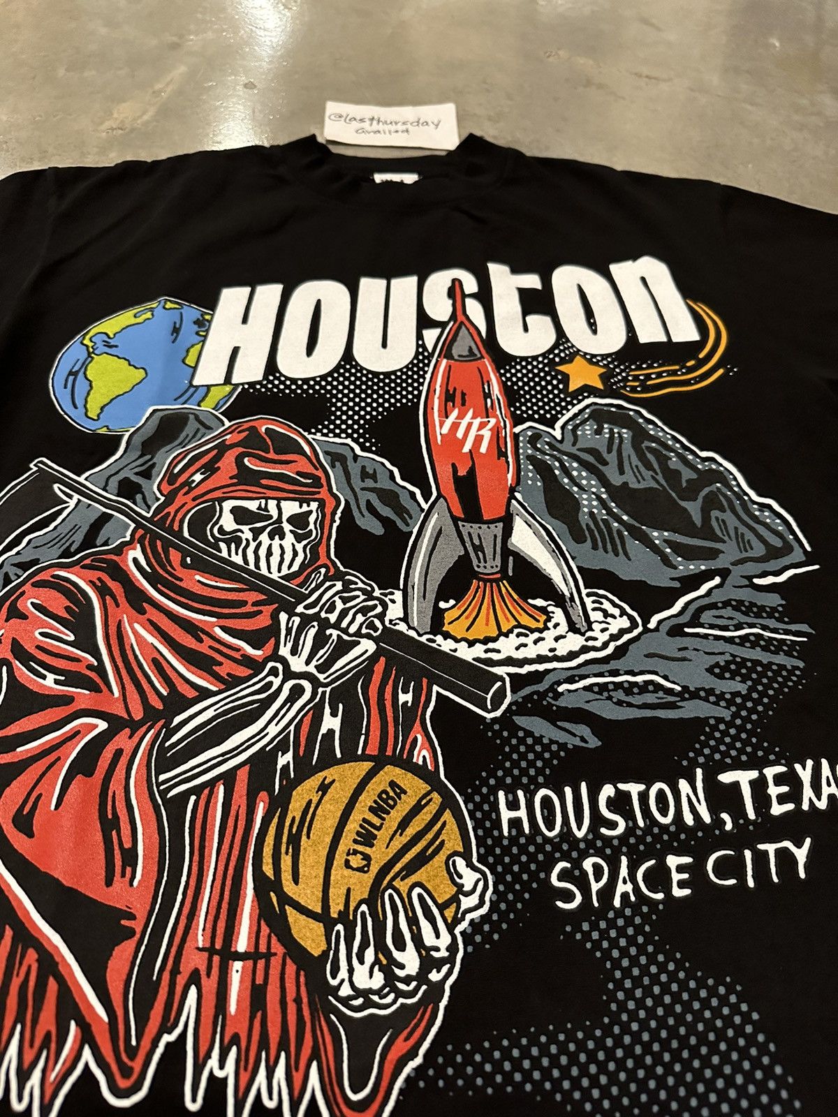 Warren Lotas Warren Lotas Space Exploration Houston Tee Small Size US S / EU 44-46 / 1 - 3 Thumbnail