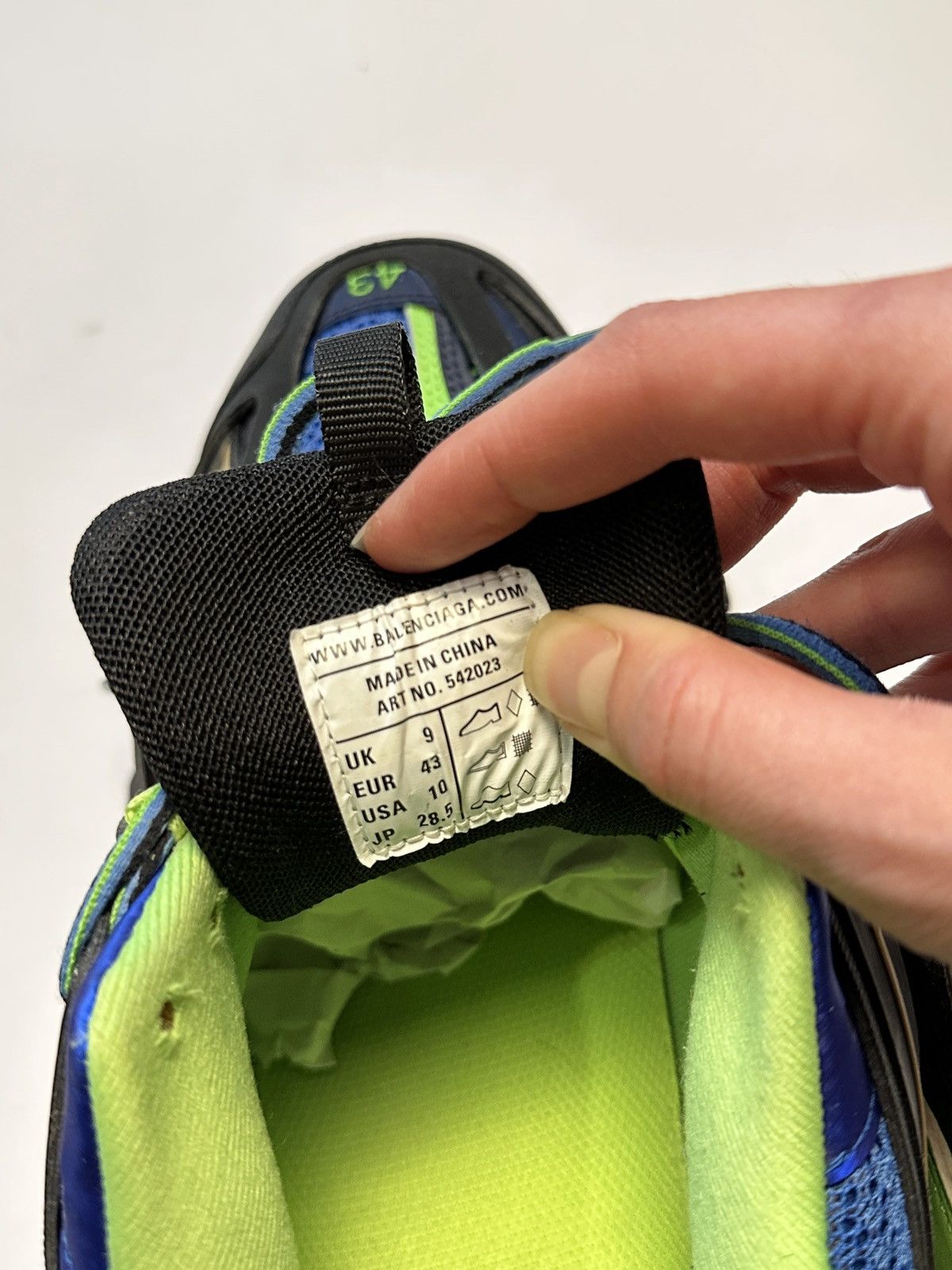 Balenciaga FIRST SEASON Balenciaga Track FW18 Sneakers Size US 10.5 / EU 43-44 - 20 Thumbnail