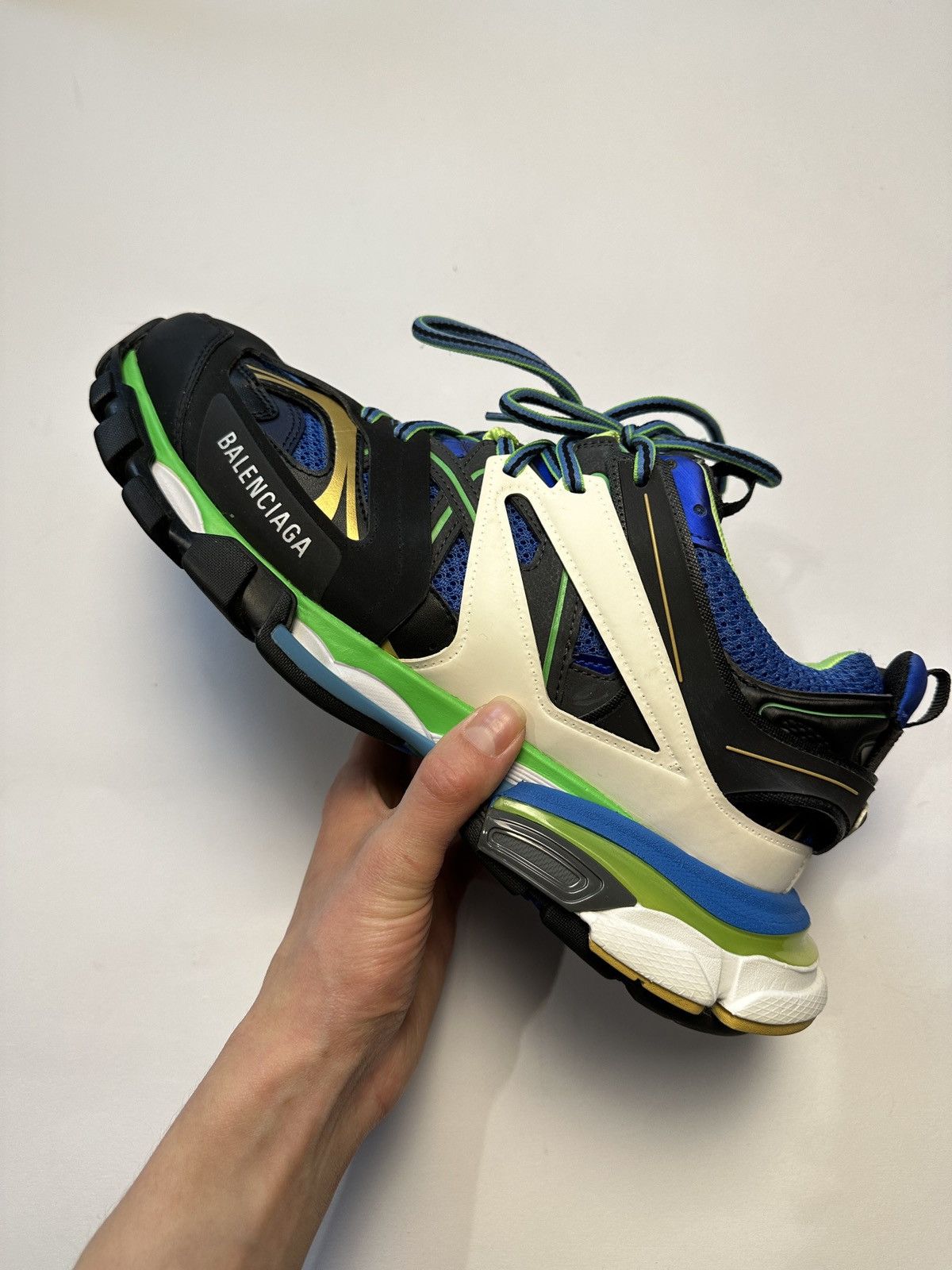 Balenciaga FIRST SEASON Balenciaga Track FW18 Sneakers Size US 10.5 / EU 43-44 - 10 Thumbnail