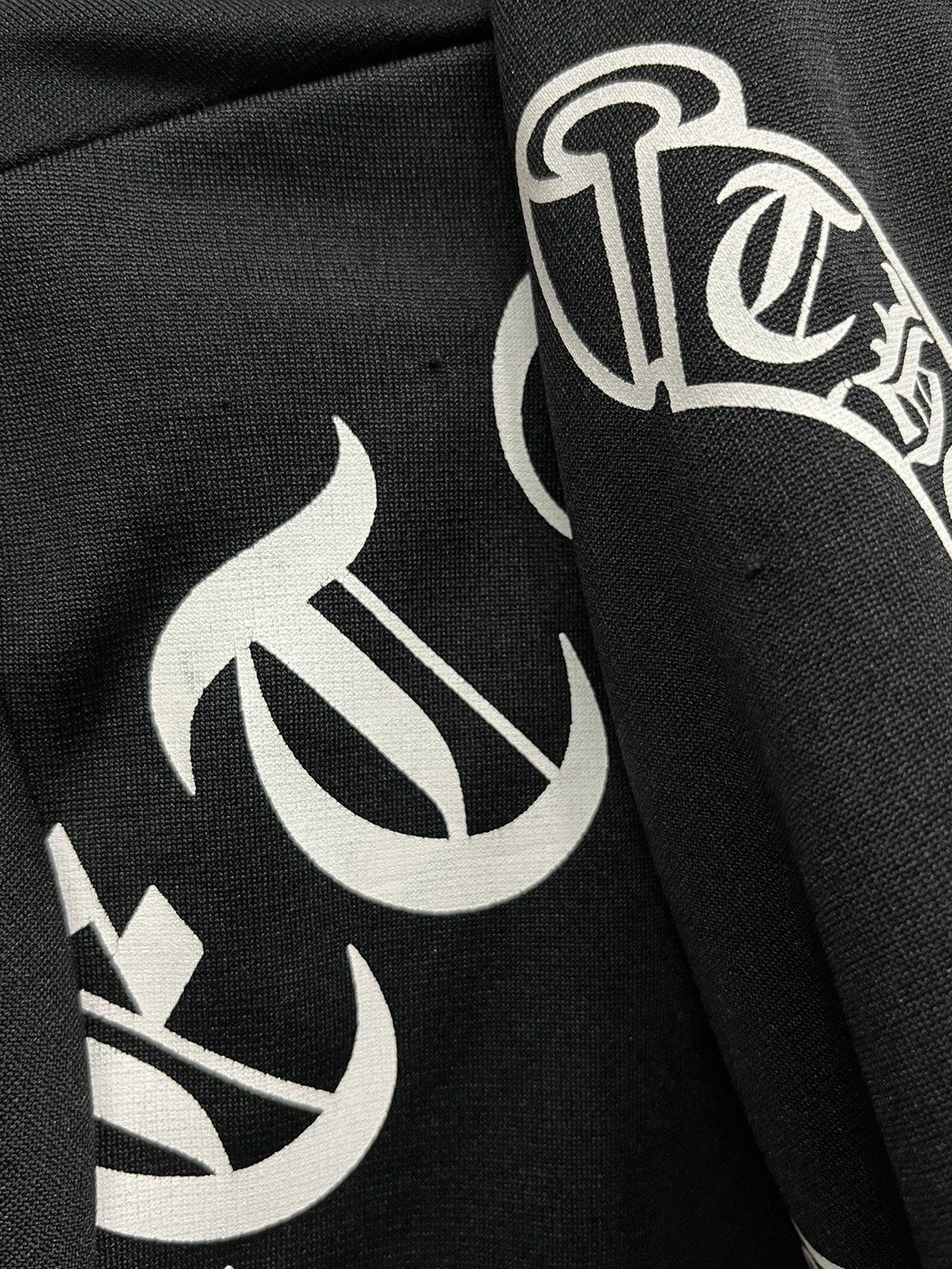 Seditionaries Inspired Chrome Hearts Metal Tribal Cross Life Black Hoodie Size US S / EU 44-46 / 1 - 14 Thumbnail