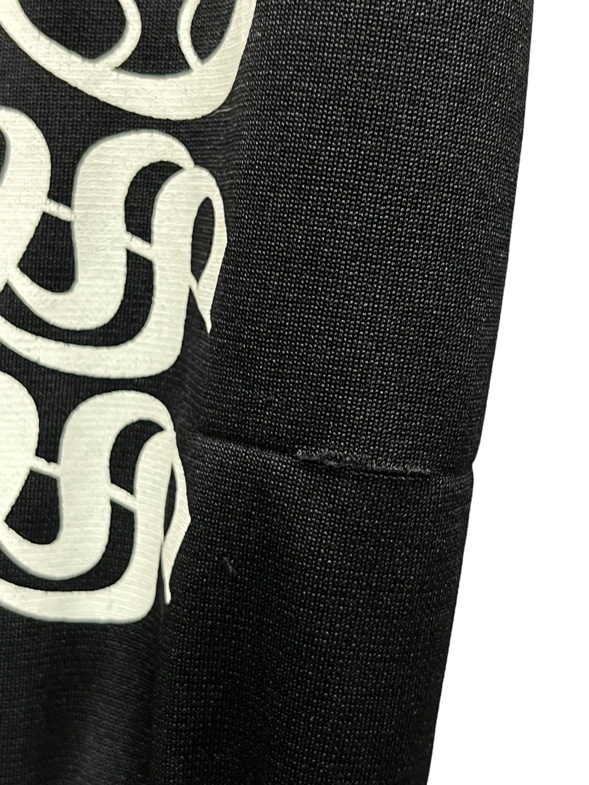 Seditionaries Inspired Chrome Hearts Metal Tribal Cross Life Black Hoodie Size US S / EU 44-46 / 1 - 13 Thumbnail