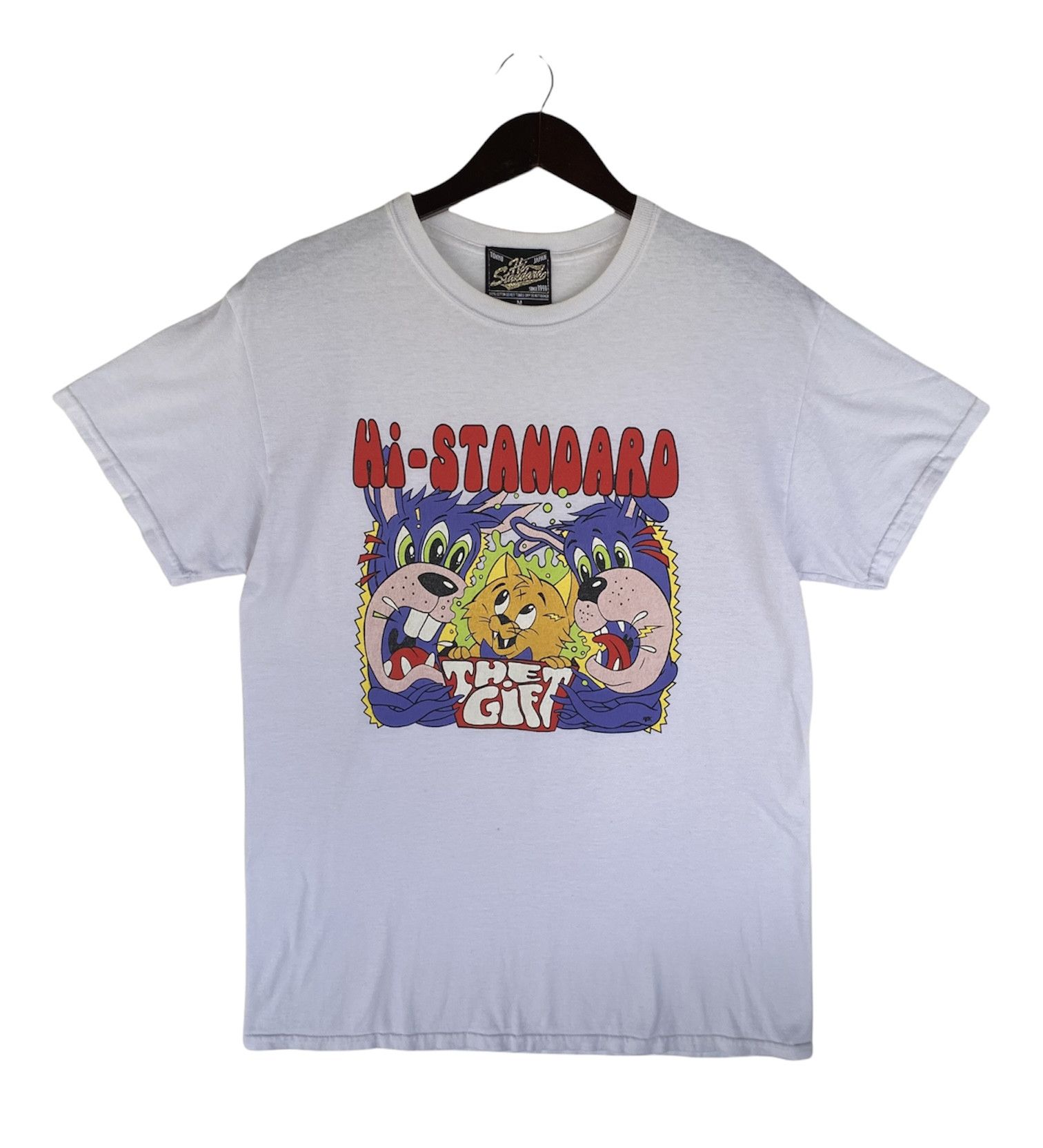 Band Tees HI-STANDARD The Gift Japanese hardcore punk promo shirt Size US M / EU 48-50 / 2 - 1 Thumbnail