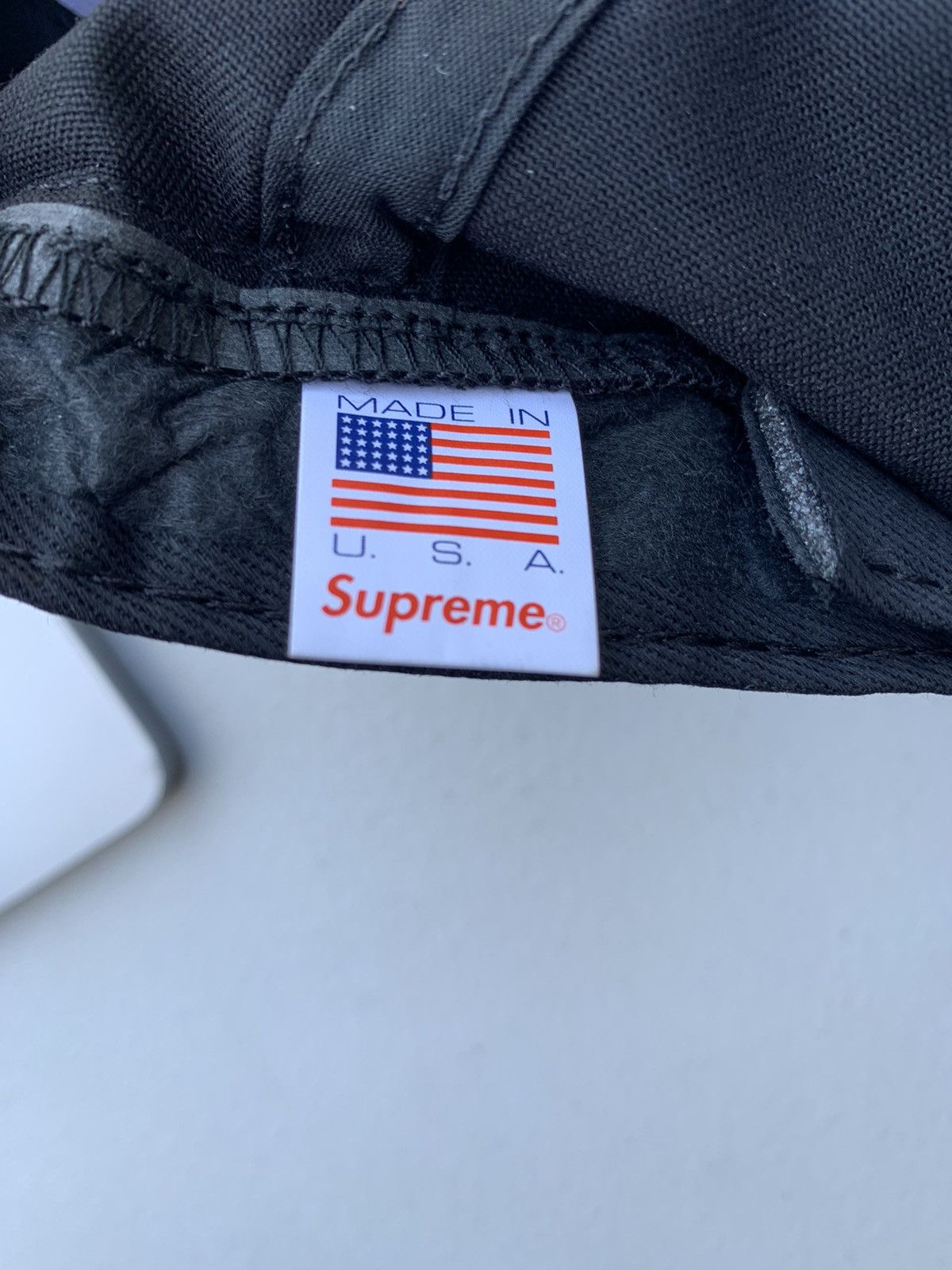 SOLD OUT Supreme New York Dead Presidents BLACK 6 Panel Hat