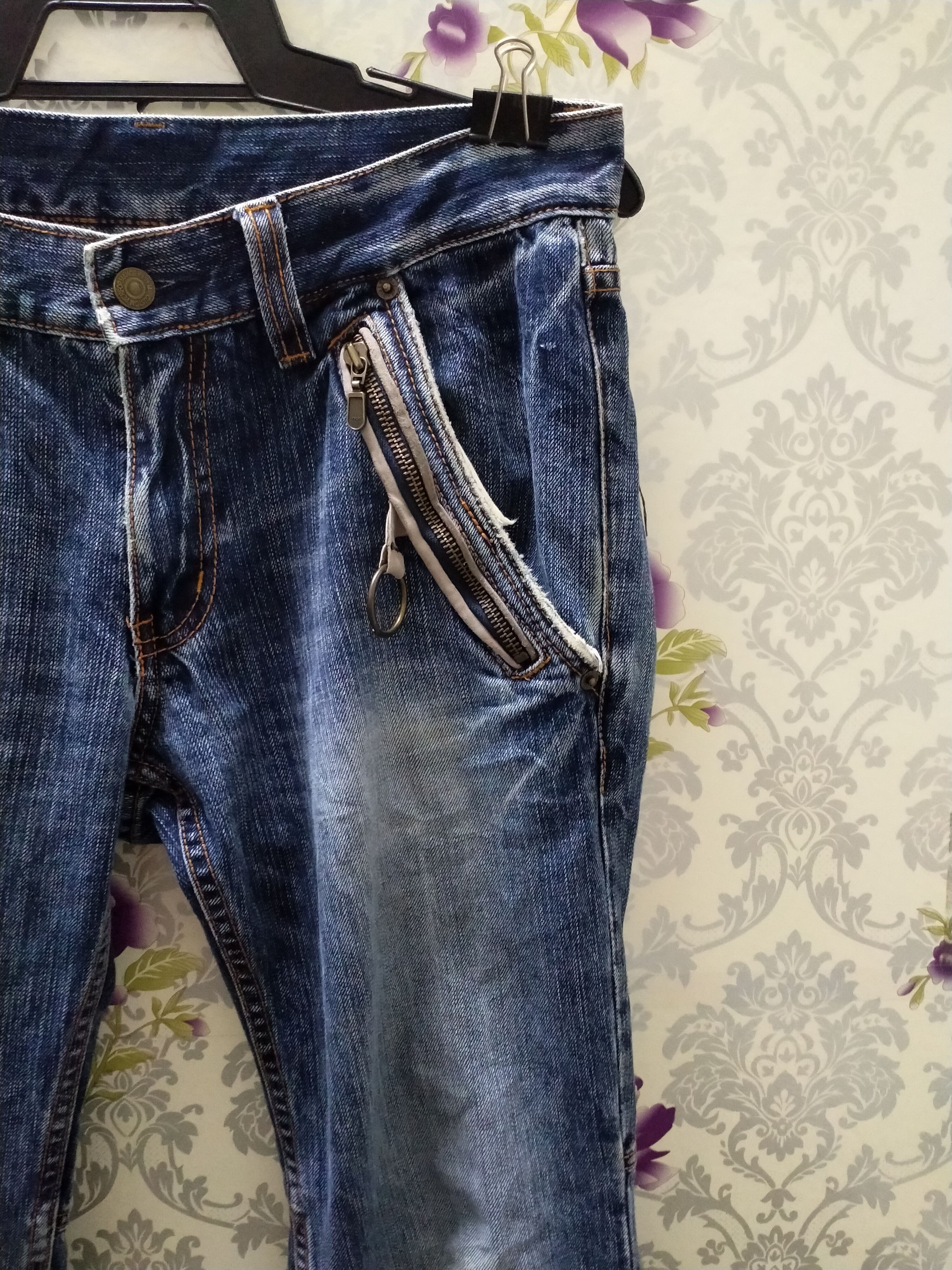 Japanese Brand PPFM SKINNY JEANS Size US 33 - 6 Thumbnail