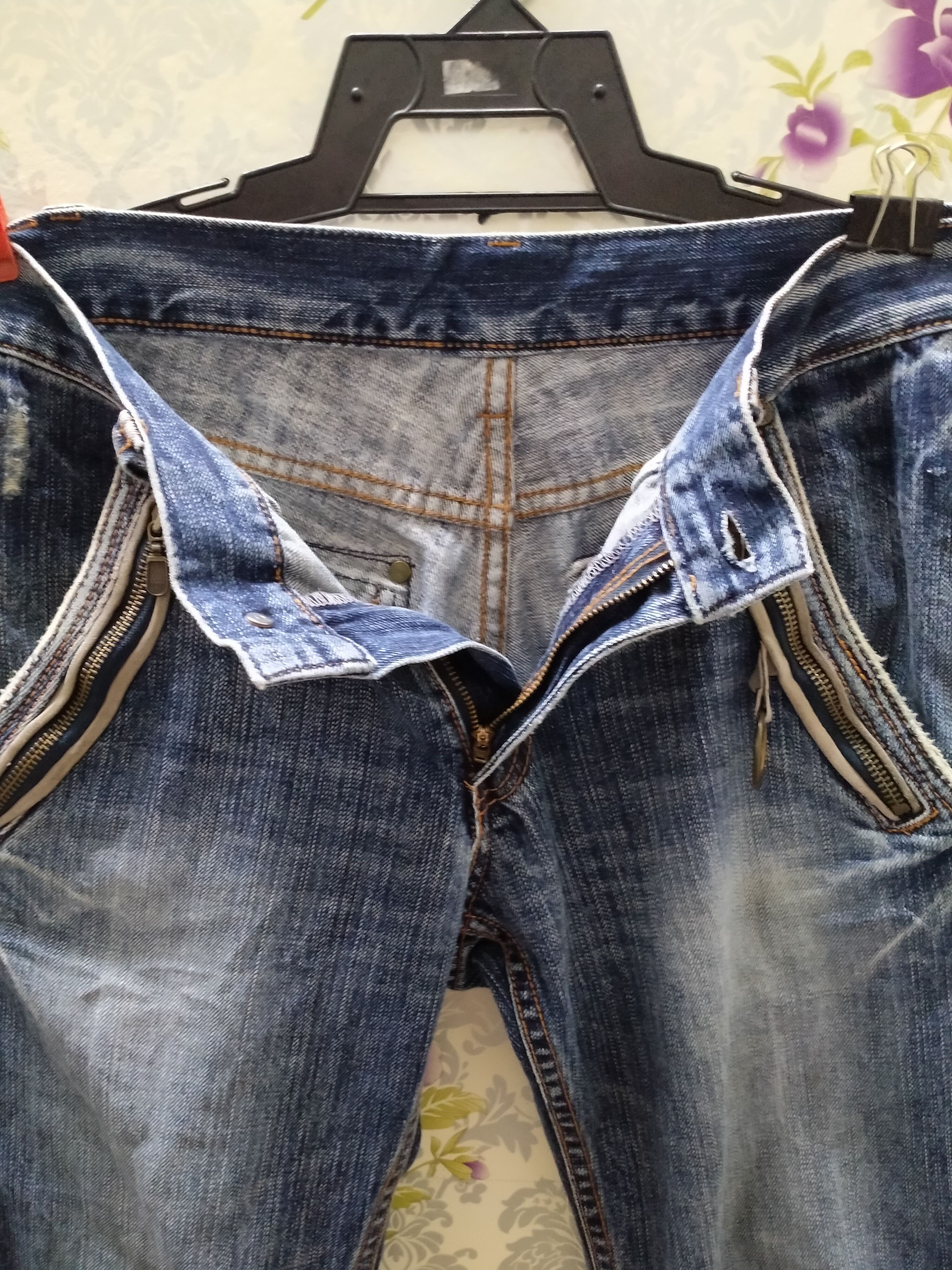 Japanese Brand PPFM SKINNY JEANS Size US 33 - 9 Thumbnail