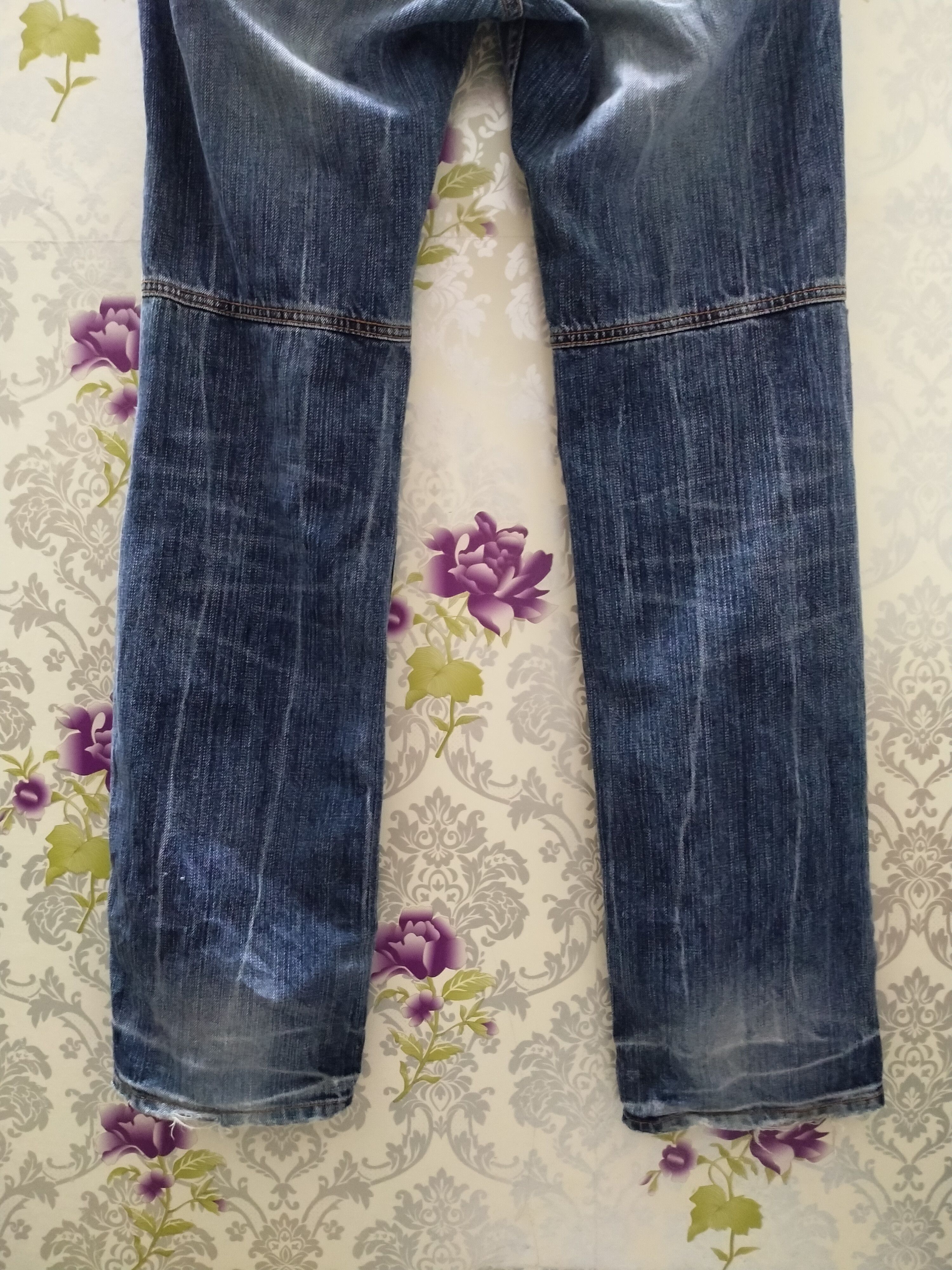 Japanese Brand PPFM SKINNY JEANS Size US 33 - 10 Thumbnail