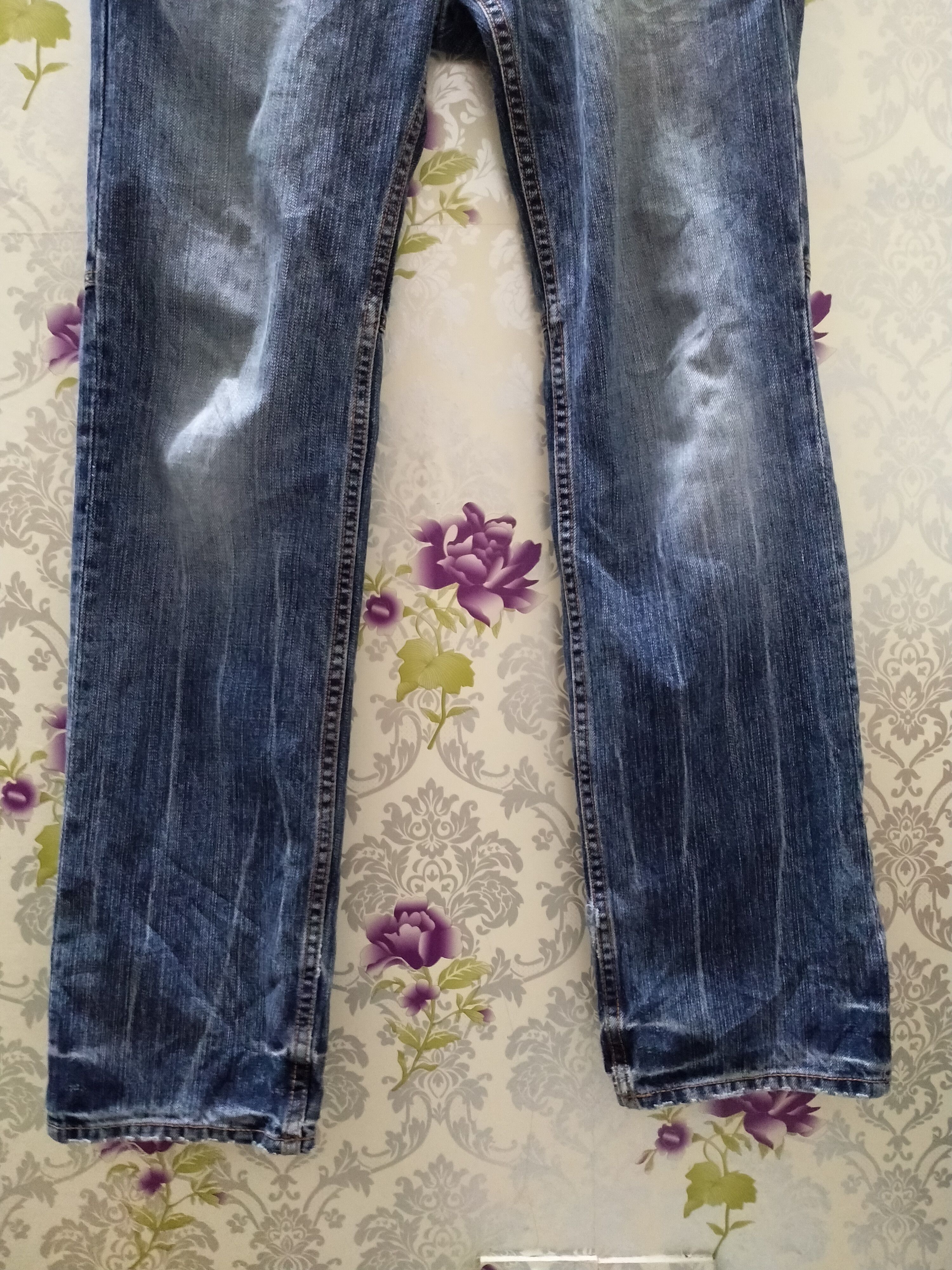 Japanese Brand PPFM SKINNY JEANS Size US 33 - 7 Thumbnail
