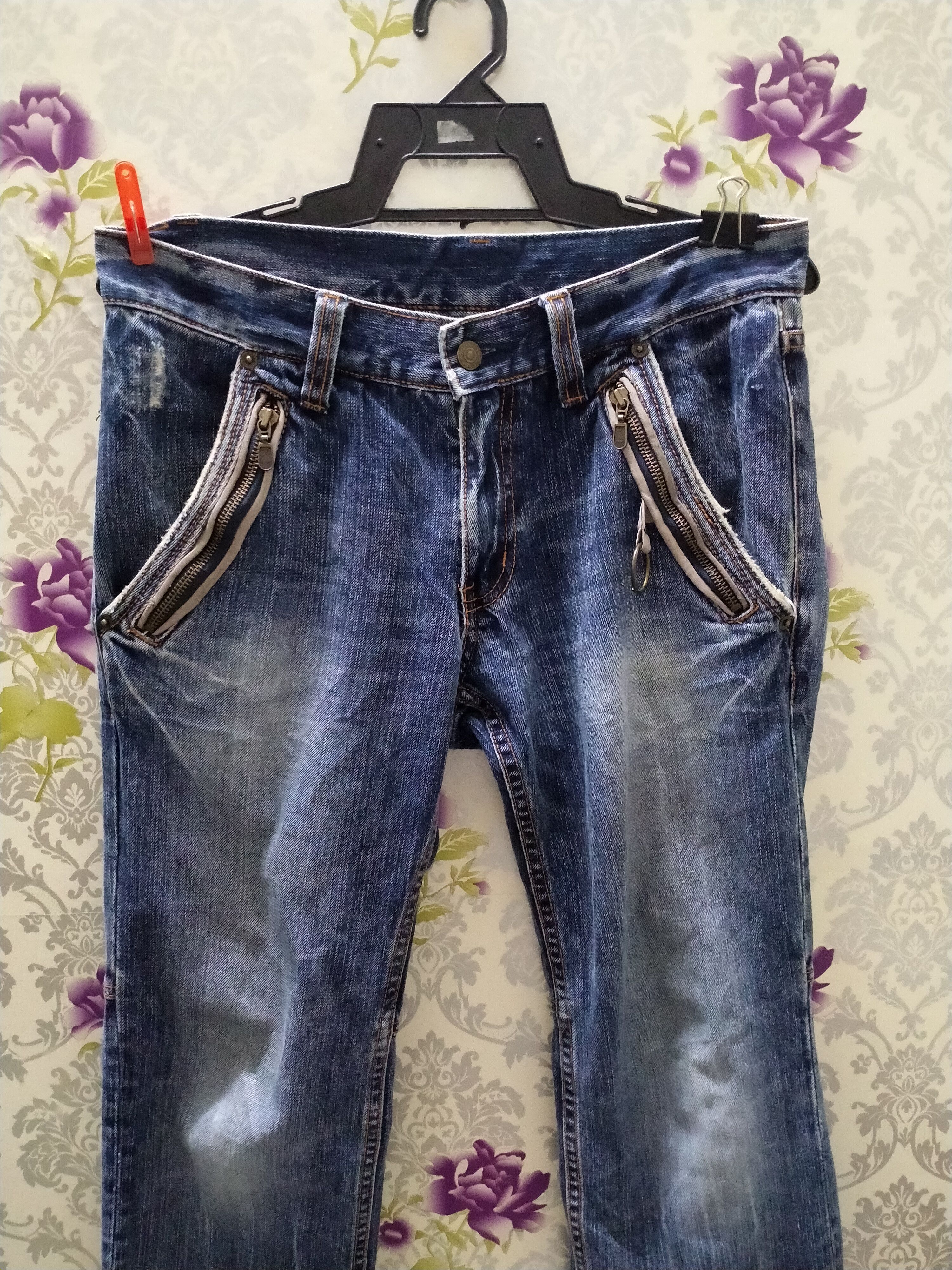 Japanese Brand PPFM SKINNY JEANS Size US 33 - 4 Thumbnail