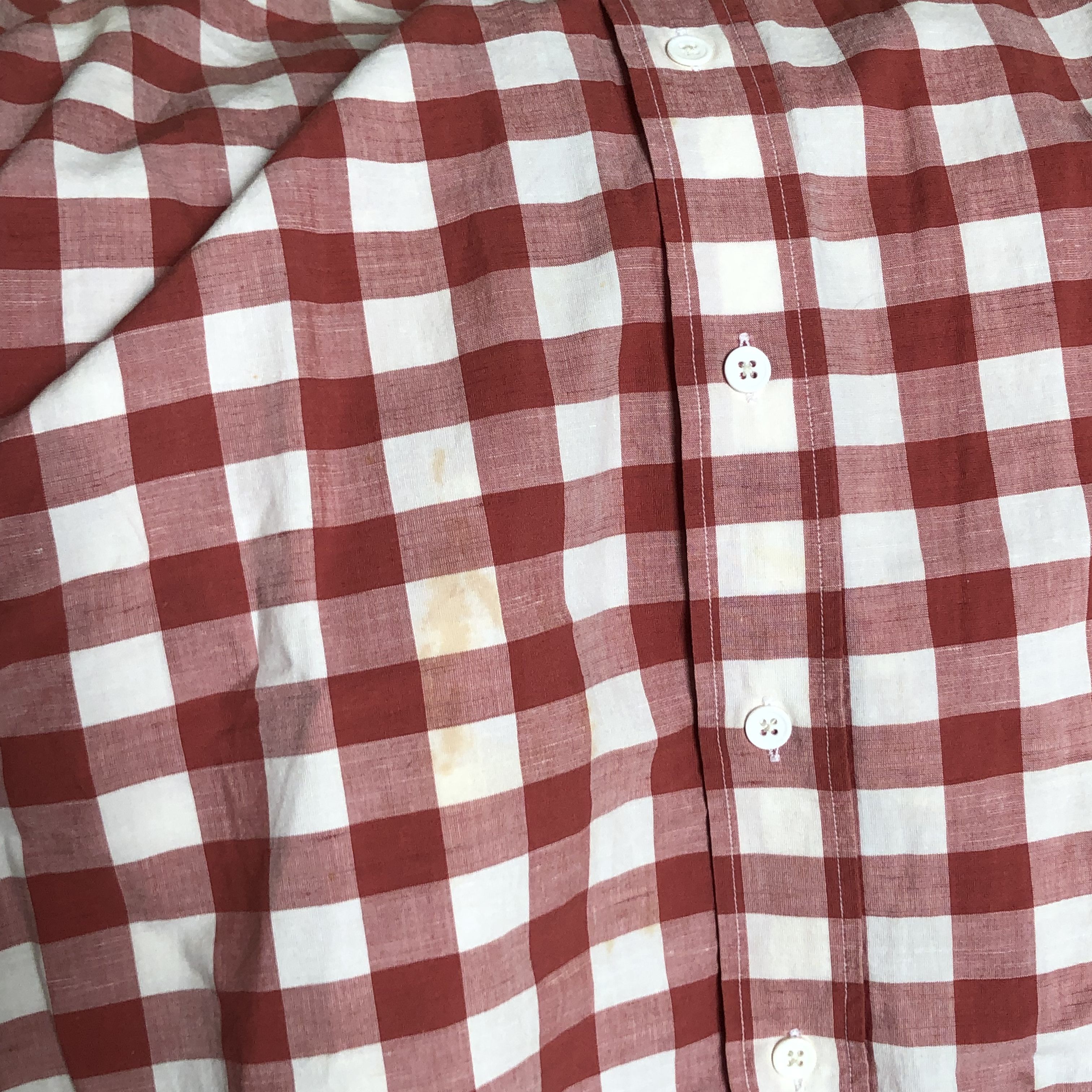 Acne Studios Acne Studios Checkered Short Sleeve Button Up Size US XL / EU 56 / 4 - 4 Thumbnail