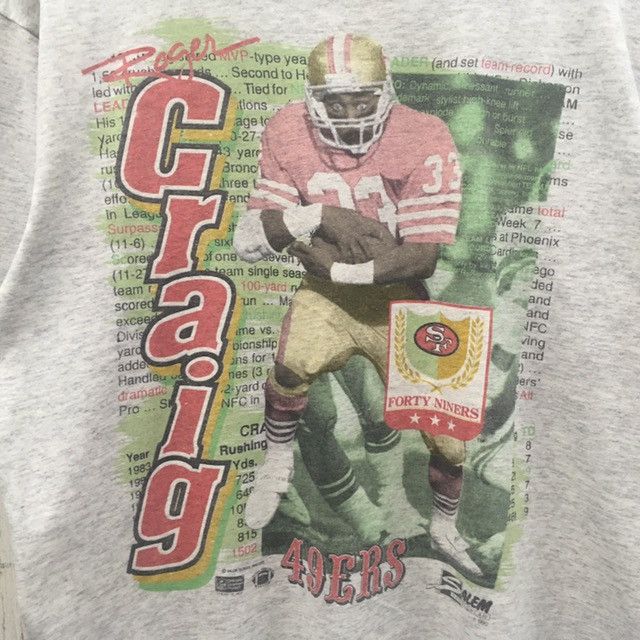 NFL 🔥Vintage 49ERS NFL 1990 roger craig made in usa Size US L / EU 52-54 / 3 - 4 Thumbnail