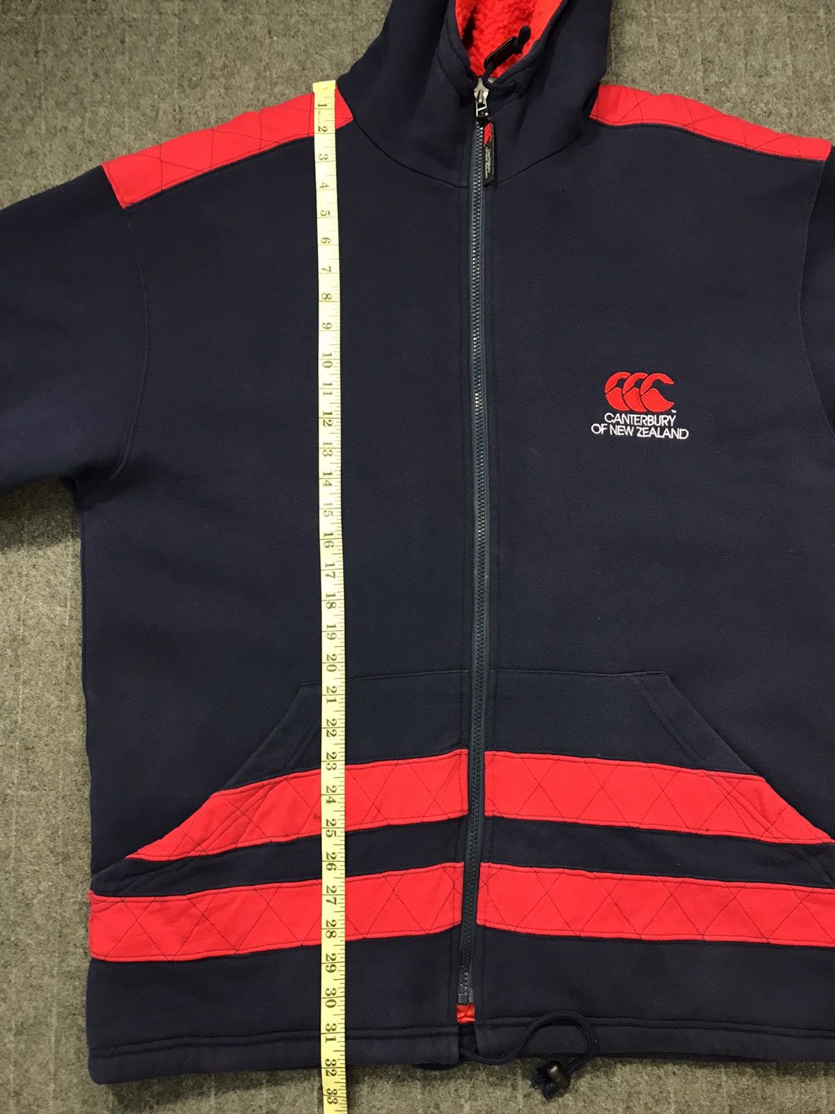 Canterbury of New Zealand × Vintage Vintage Canterbury Of New Zealand Big Logo Sherpa Style Size US XL / EU 56 / 4 - 15 Thumbnail
