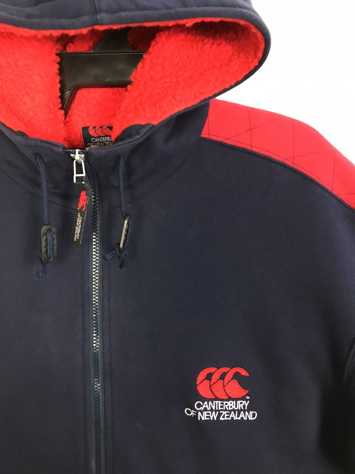 Canterbury of New Zealand × Vintage Vintage Canterbury Of New Zealand Big Logo Sherpa Style Size US XL / EU 56 / 4 - 4 Thumbnail
