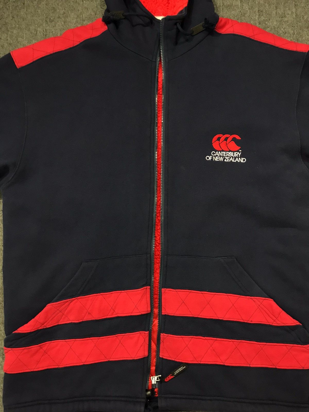 Canterbury of New Zealand × Vintage Vintage Canterbury Of New Zealand Big Logo Sherpa Style Size US XL / EU 56 / 4 - 8 Thumbnail