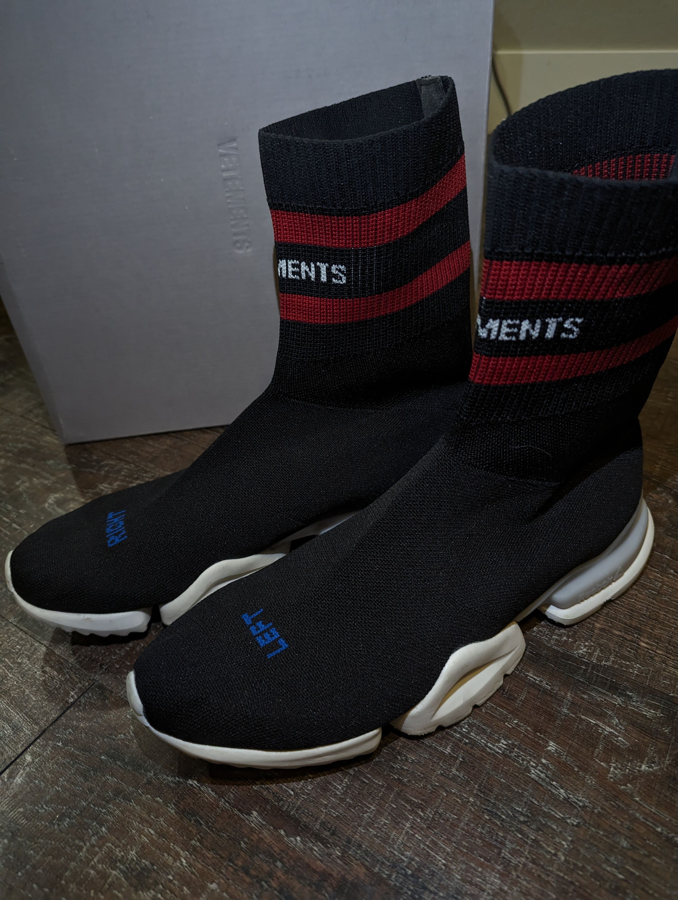 Reebok × Vetements Vetements Reebok Sockrunners Size US 13 / EU 46 - 2 Thumbnail