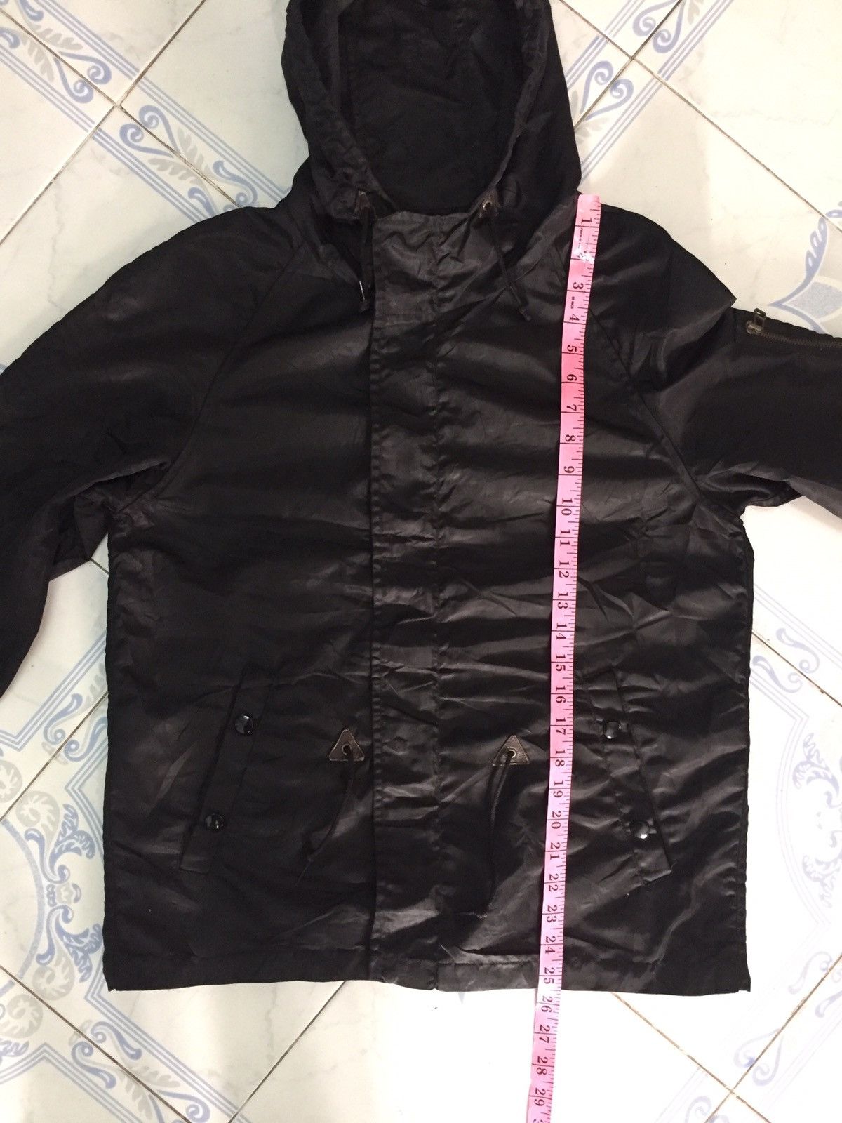 Schott Nylon Schott combat type jacket cap hoodie Size US M / EU 48-50 / 2 - 24 Thumbnail