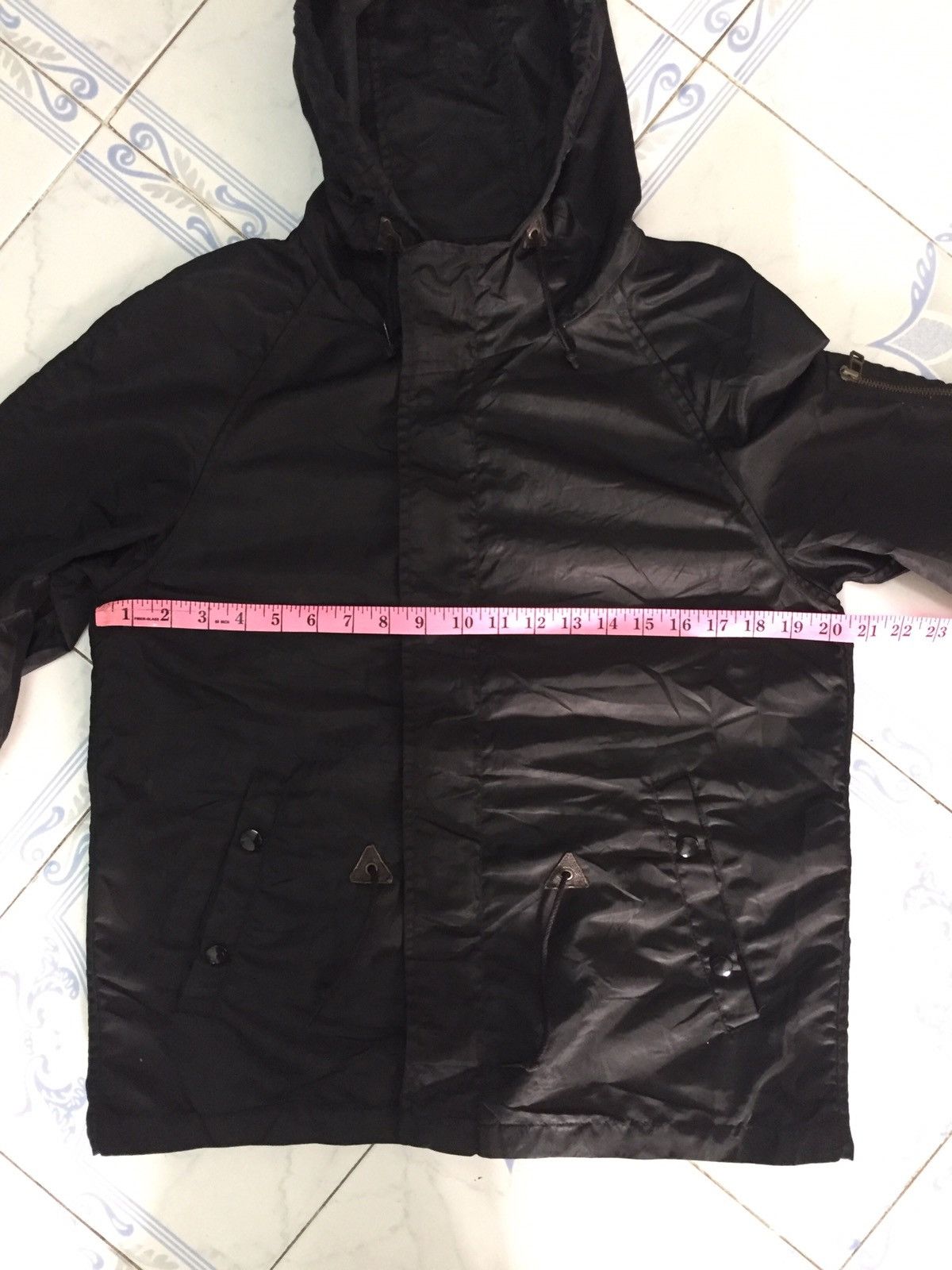 Schott Nylon Schott combat type jacket cap hoodie Size US M / EU 48-50 / 2 - 23 Thumbnail