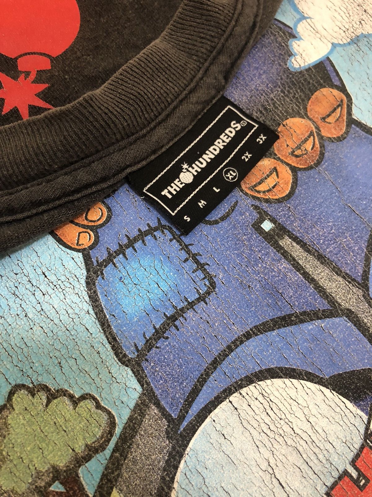 The Hundreds Y2K The Hundreds 🇺🇸 How To Make Bomb Distress Shirt Size US L / EU 52-54 / 3 - 6 Thumbnail