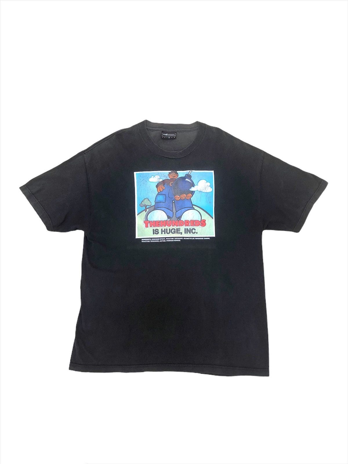 The Hundreds Y2K The Hundreds 🇺🇸 How To Make Bomb Distress Shirt Size US L / EU 52-54 / 3 - 2 Thumbnail
