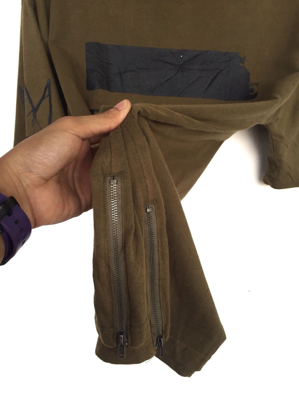 Jean-Michel Basquiat Jean Micheal Basquit Repel Ghosts Zipper Shirt Size US M / EU 48-50 / 2 - 3 Thumbnail