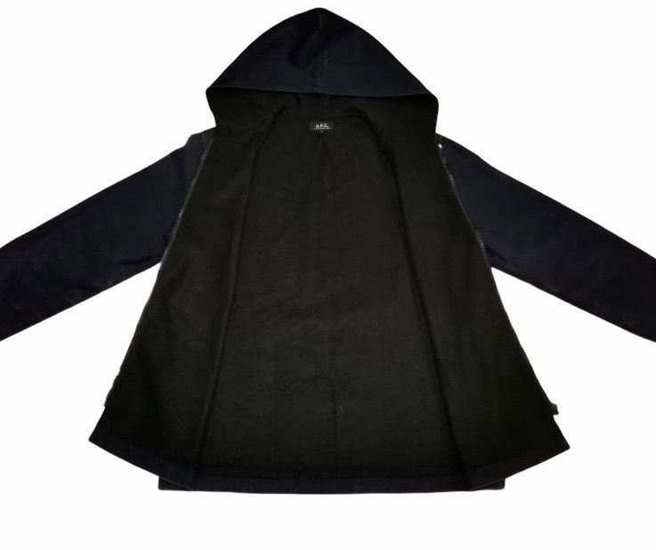A.P.C. × Designer × Japanese Brand A.P.C Denims Hoodie Zipper Jacket French Designer Size US M / EU 48-50 / 2 - 16 Thumbnail