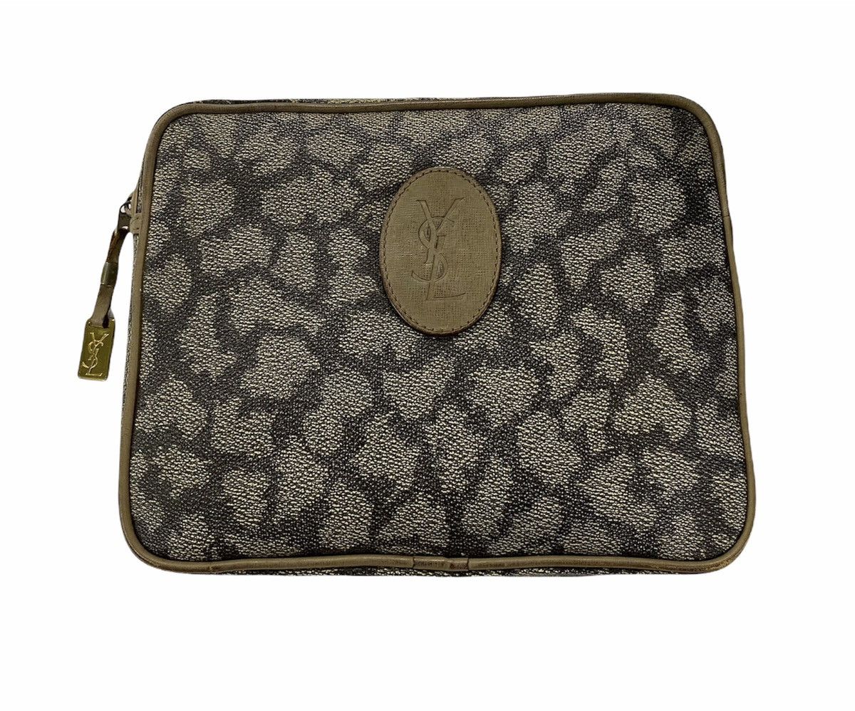 Vintage Vintage Yves Saint Laurent Clutch Bag Size ONE SIZE - 3 Thumbnail
