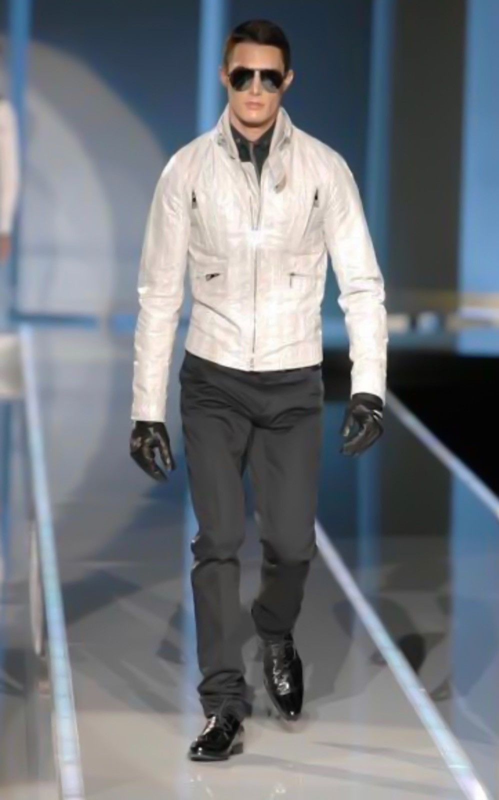 Dolce & Gabbana FW07 Runway EEL Leather Jacket Size US S / EU 44-46 / 1 - 8 Thumbnail